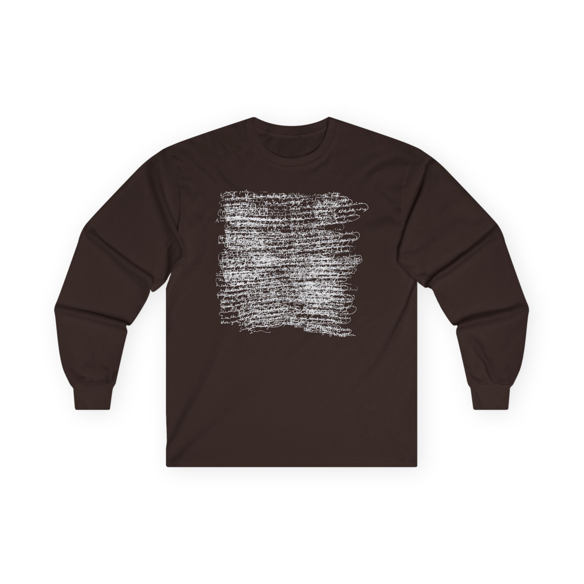 Tom Odell Scribble Unisex Ultra Cotton Long Sleeve Tee