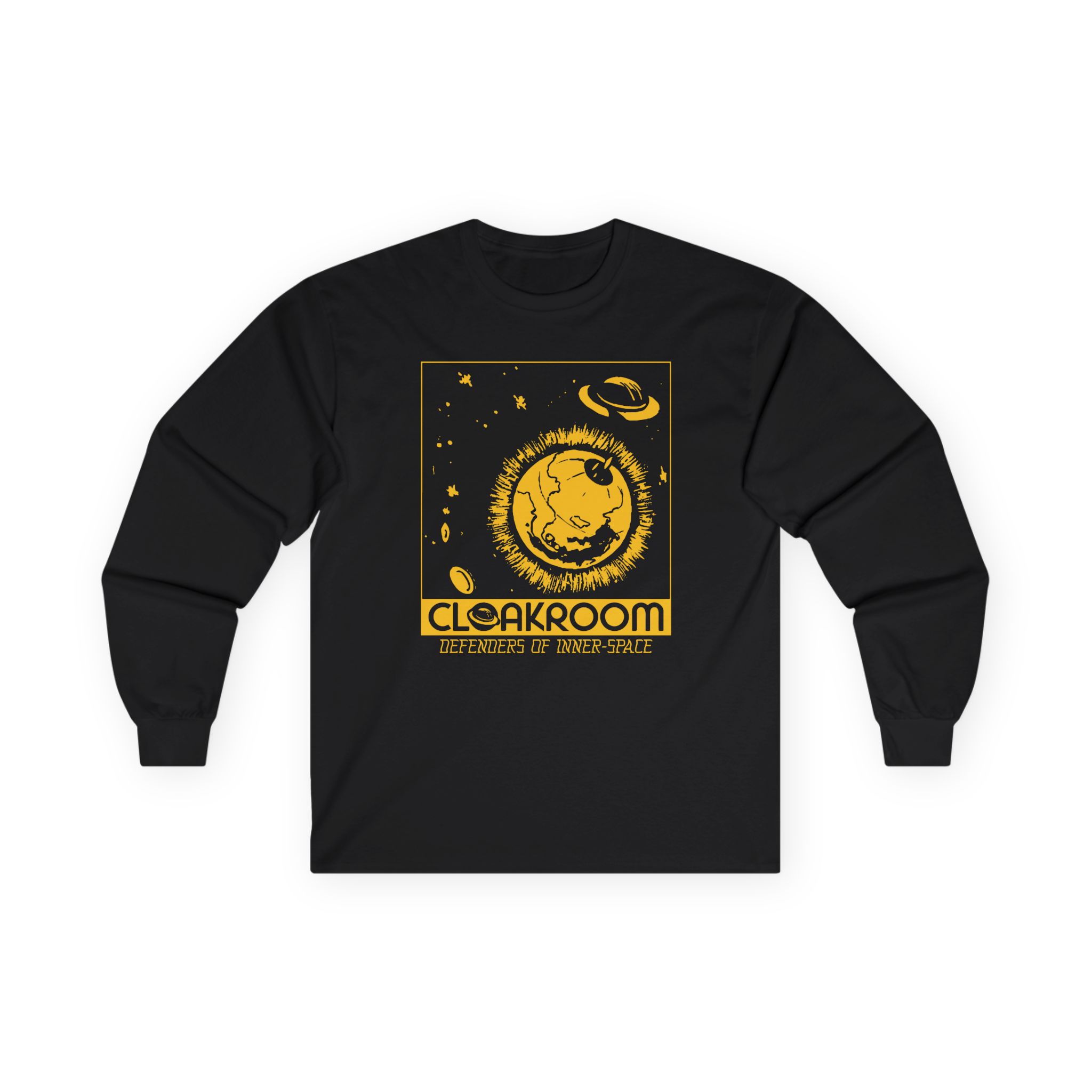 Cloakroom Inner Space Unisex Ultra Cotton Long Sleeve Tee