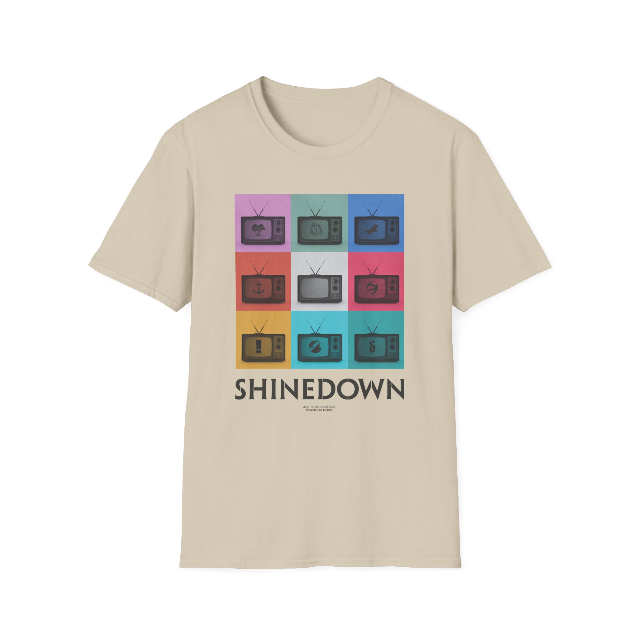 Shinedown TV Discography Unisex Softstyle T-Shirt