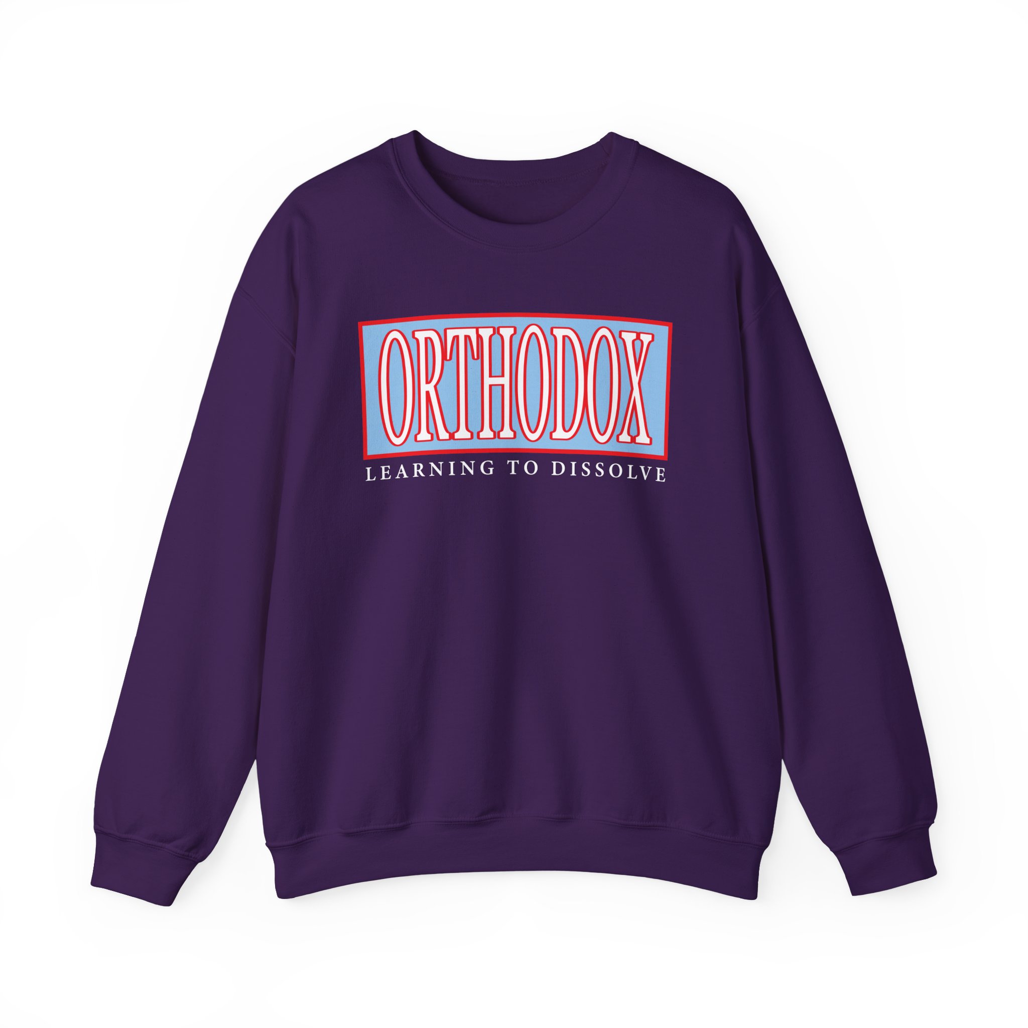 Orthodox Box Logo Unisex Heavy Blendâ„¢ Crewneck Sweatshirt