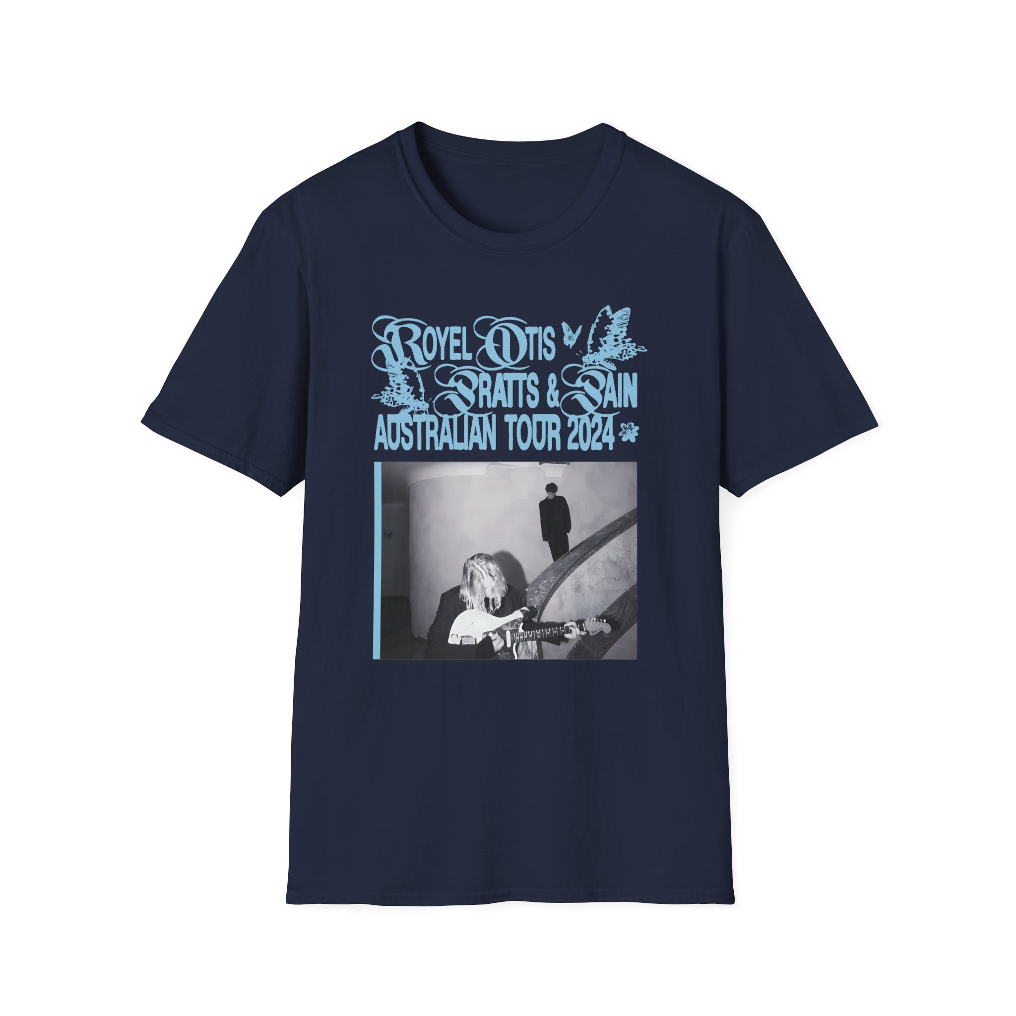 Royel Otis Band Pratts and Pain Australian Tour 2024 Unisex Softstyle T-Shirt