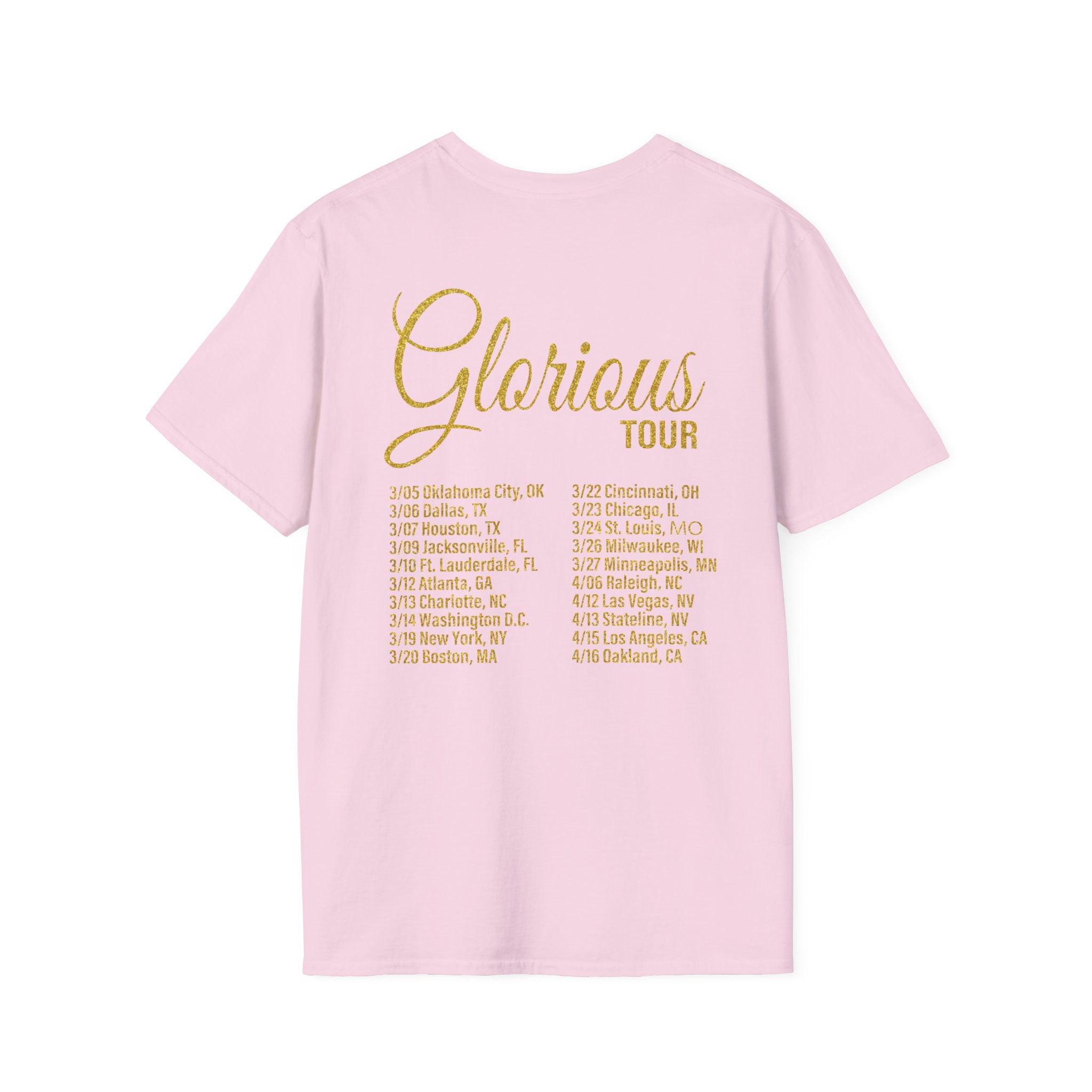Glorilla Glorious Tour Unisex Softstyle T-Shirt