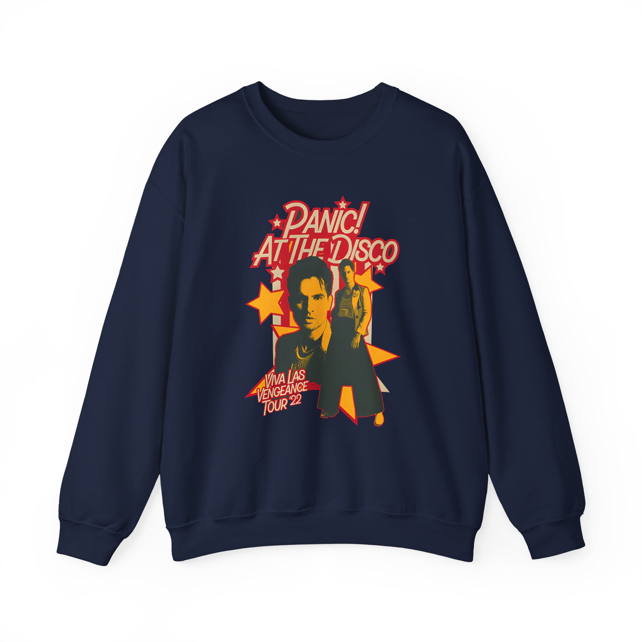Panic at the Disco Stars Dark Unisex Heavy Blendâ„¢ Crewneck Sweatshirt