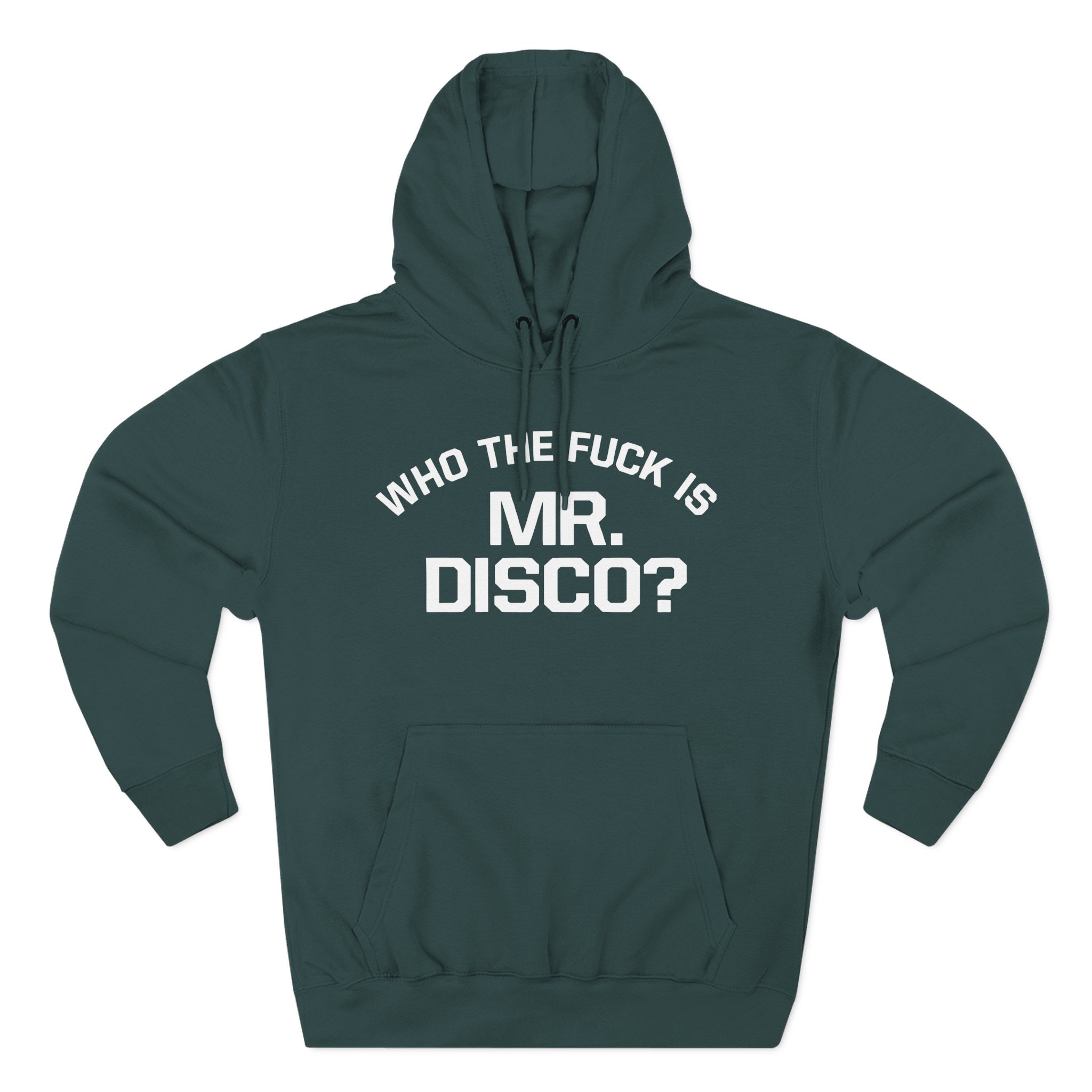 Panic at the Disco Who the Fuck is Mr. Disco Three-Panel Fleece Hoodie