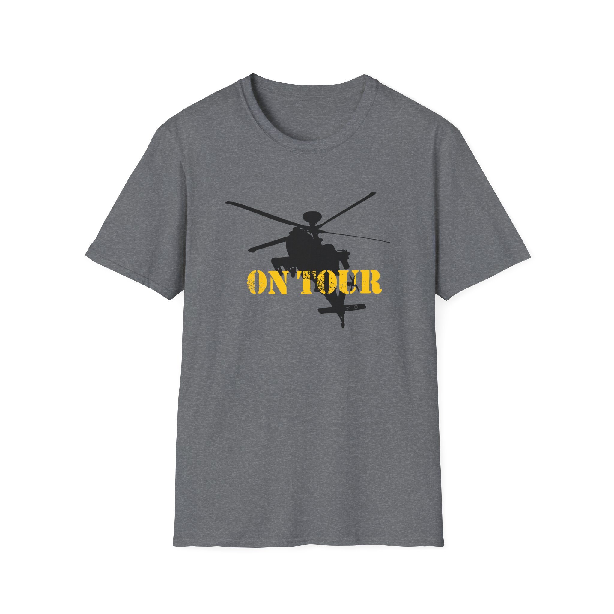Toby Keith American Soldier Helicopter Unisex Softstyle T-Shirt