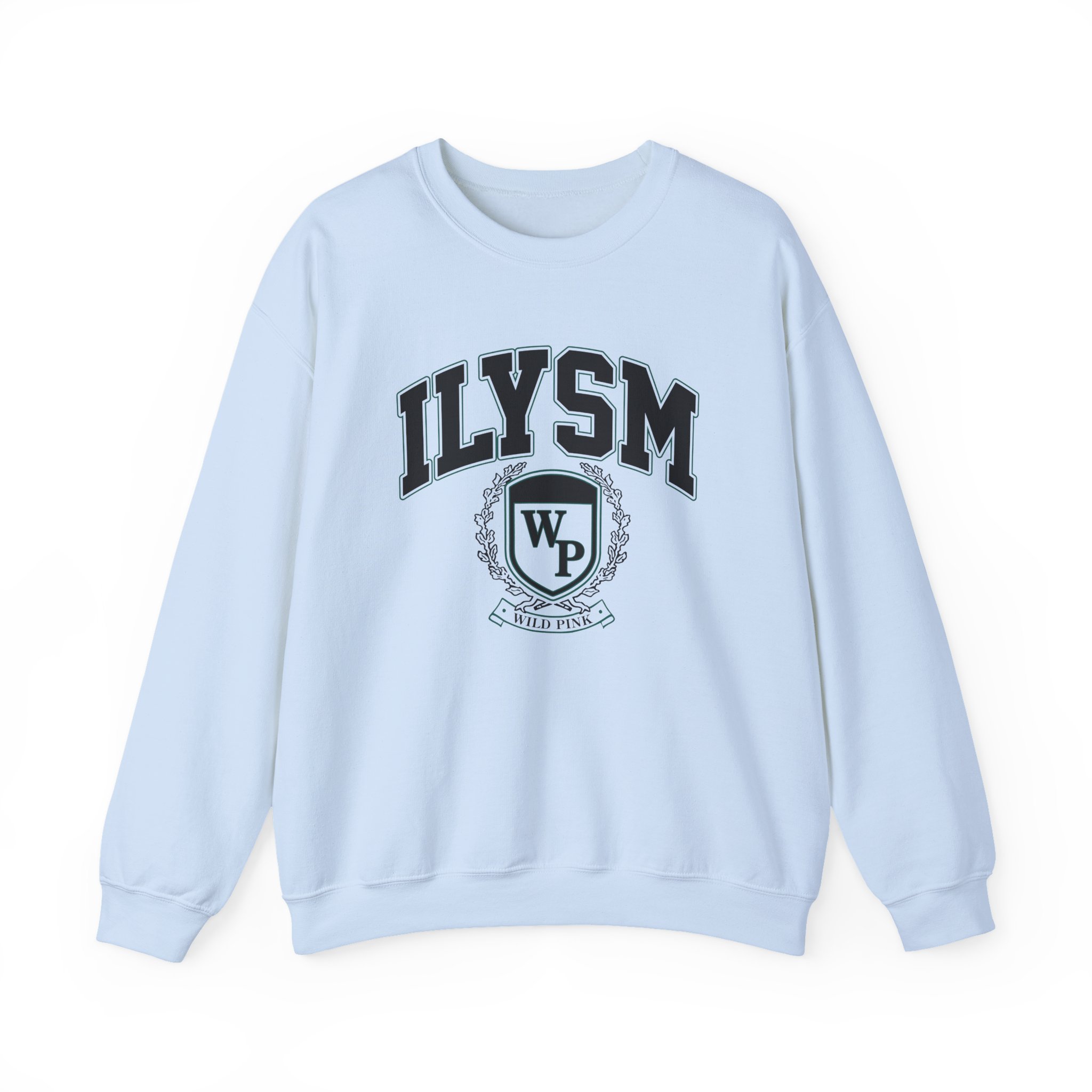 Wild Pink Ilysm Crew Collegiate Unisex Heavy Blendâ„¢ Crewneck Sweatshirt