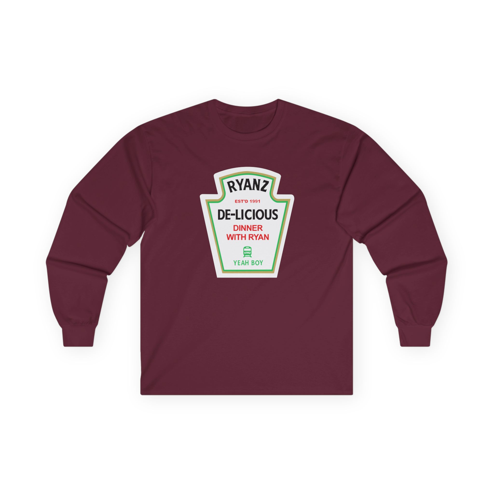 Ryan Windridge De-lecious Dinner Unisex Ultra Cotton Long Sleeve Tee