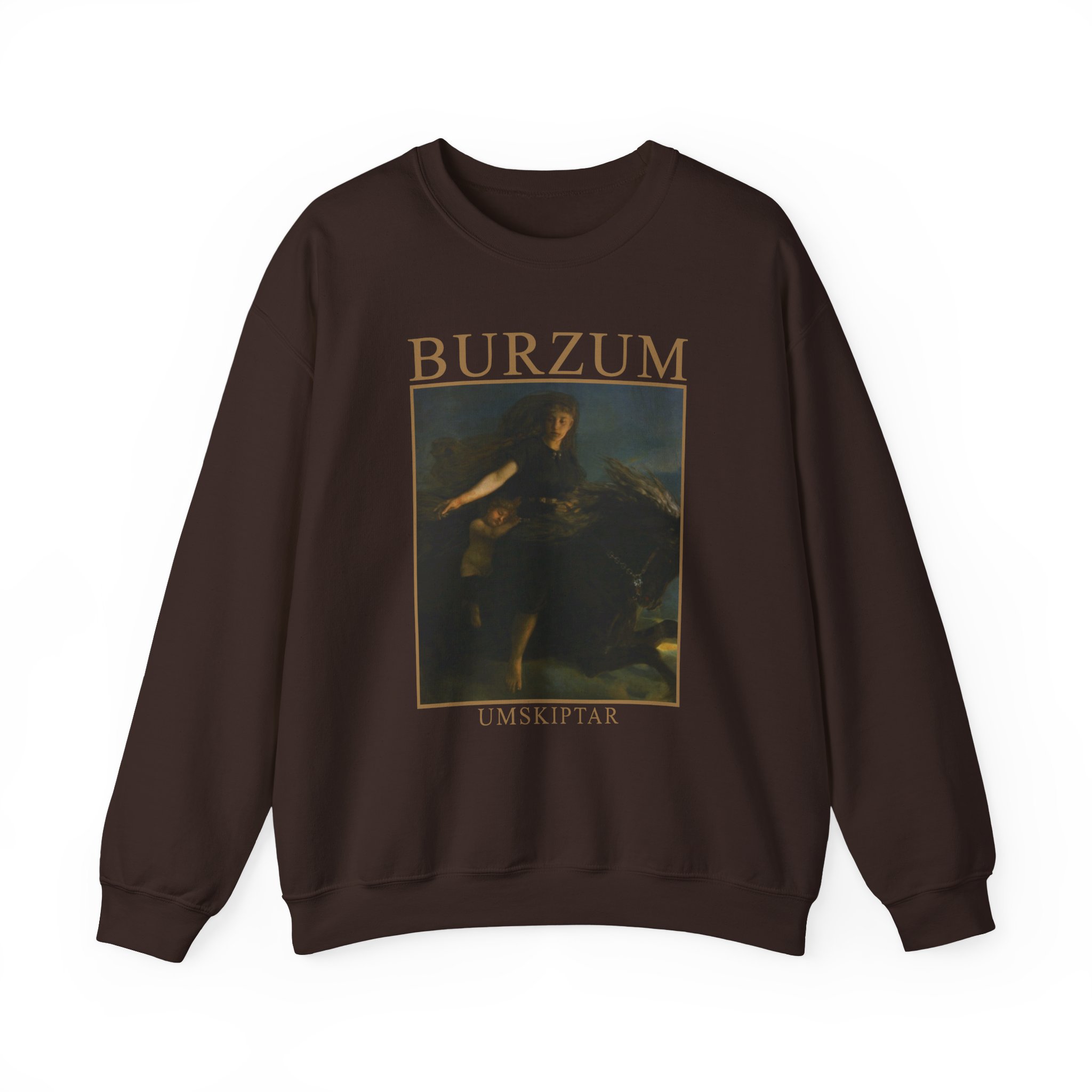Burzum Umskiptar Unisex Heavy Blendâ„¢ Crewneck Sweatshirt