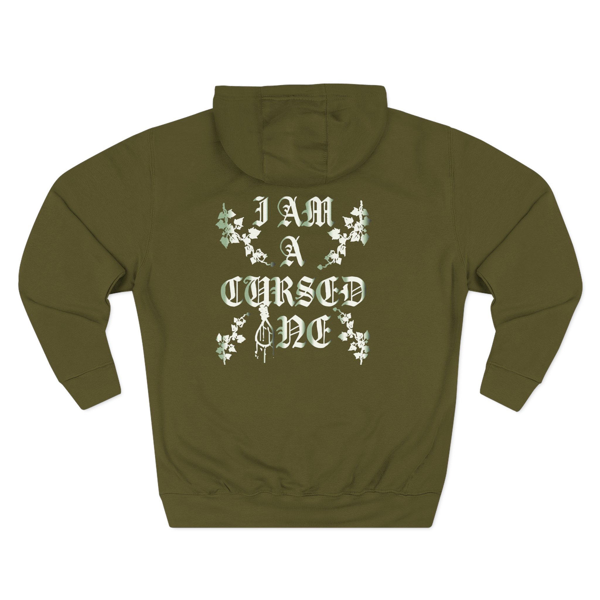 Paleface I Am a Cursed One Three-Panel Fleece Hoodie
