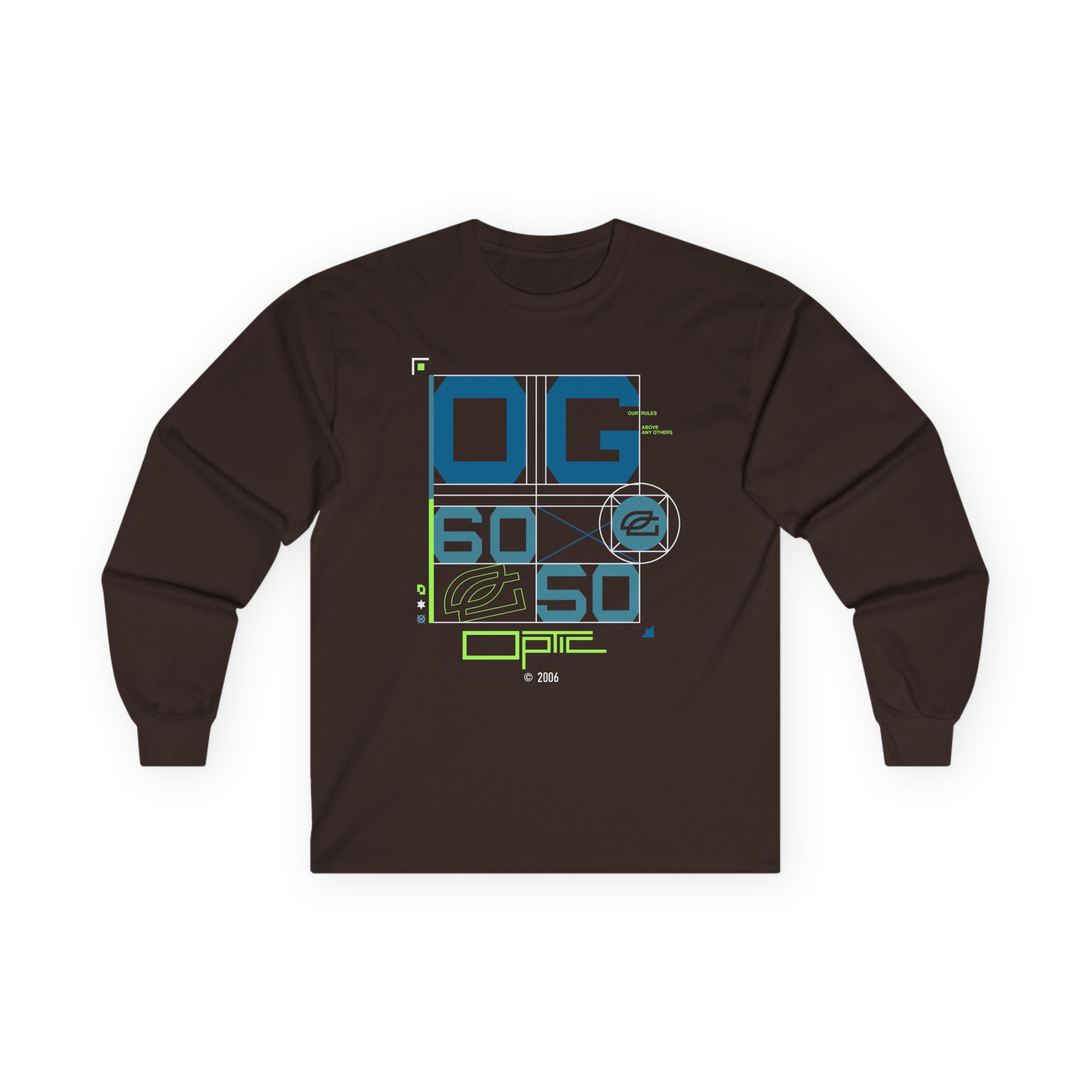 Optic Texas the Greenprint Unisex Ultra Cotton Long Sleeve Tee