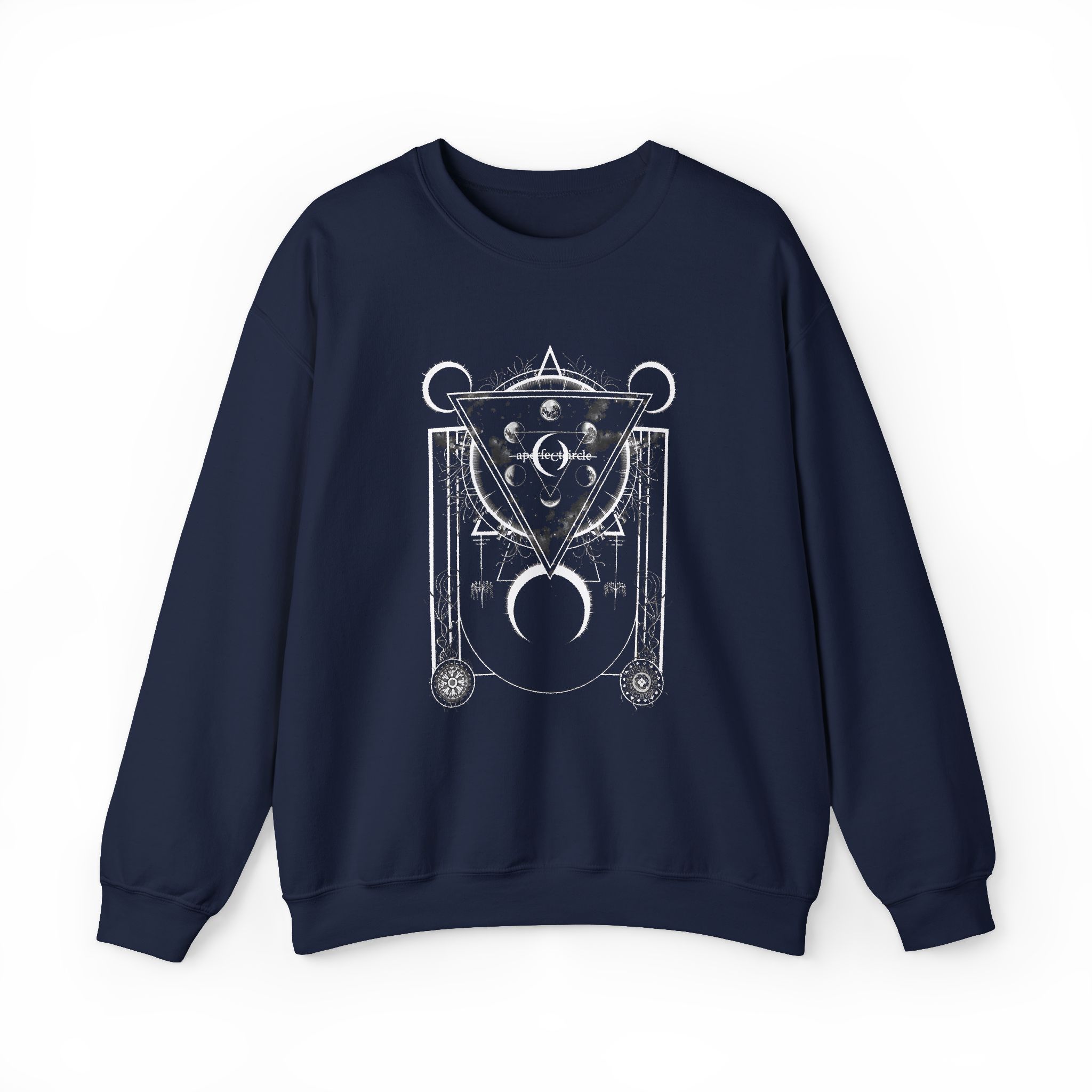 A Perfect Circle Crescent Unisex Heavy Blendâ„¢ Crewneck Sweatshirt
