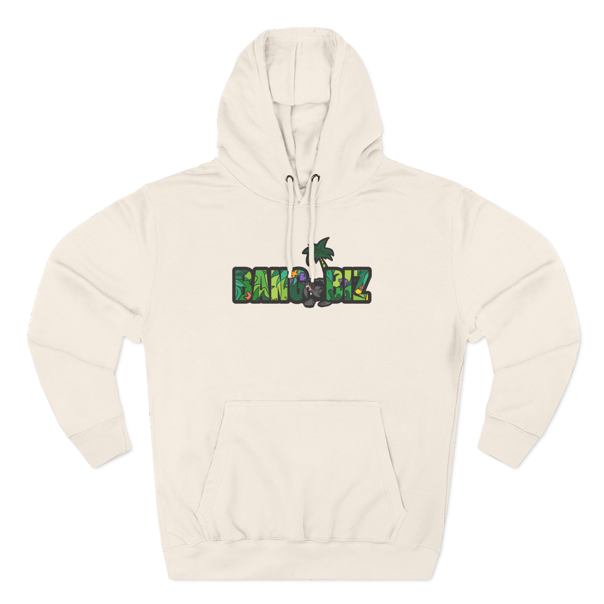 Fredo Bang Bang Biz Logo Three-Panel Fleece Hoodie