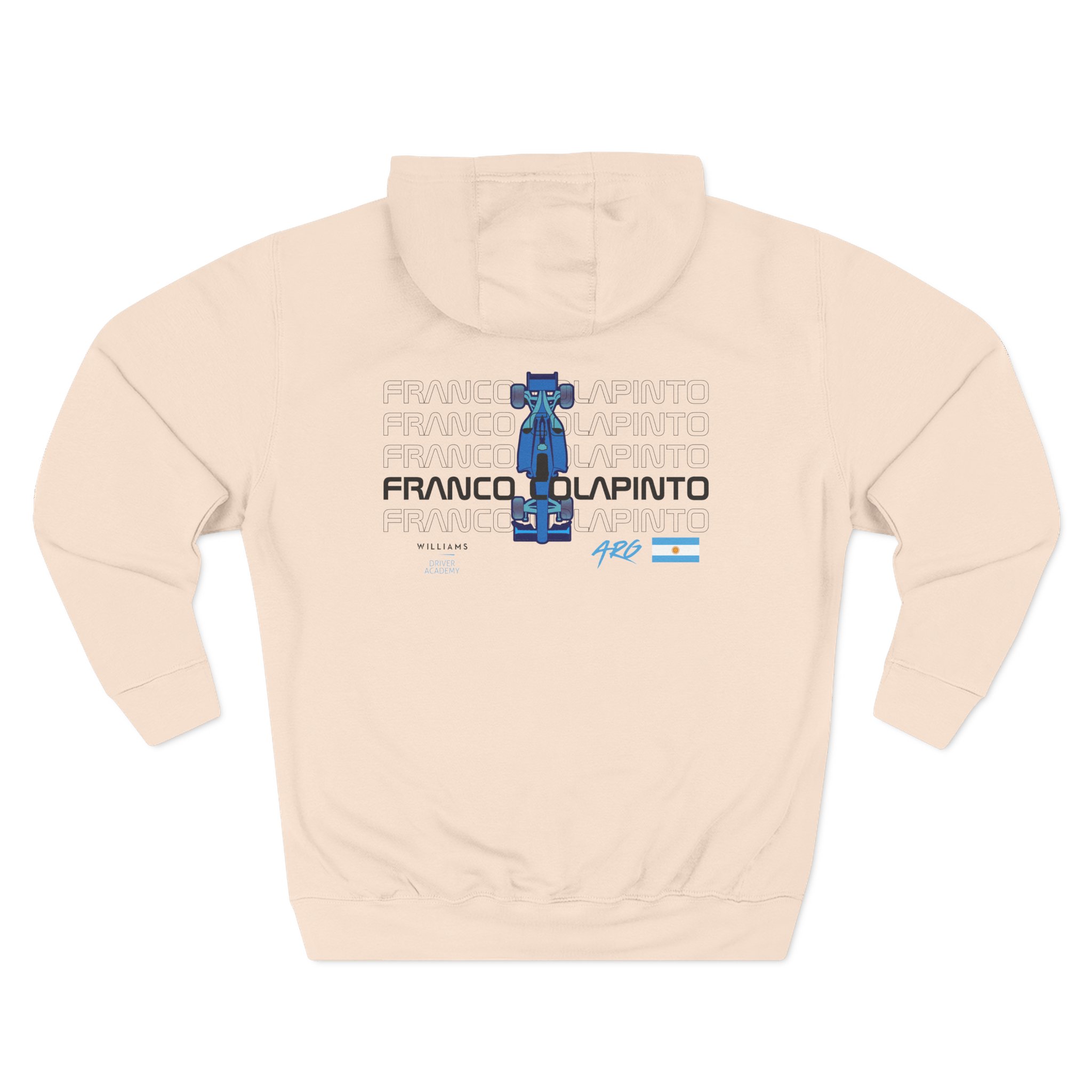 Franco Colapinto Three-Panel Fleece Hoodie