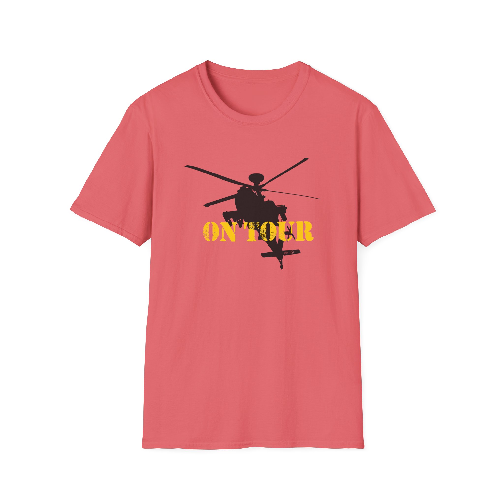 Toby Keith American Soldier Helicopter Unisex Softstyle T-Shirt