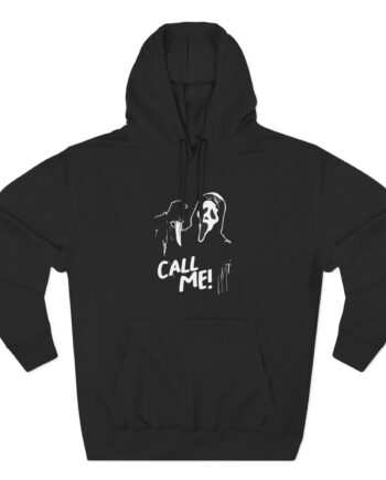 Ghostface CALL ME Three-Panel Fleece Hoodie