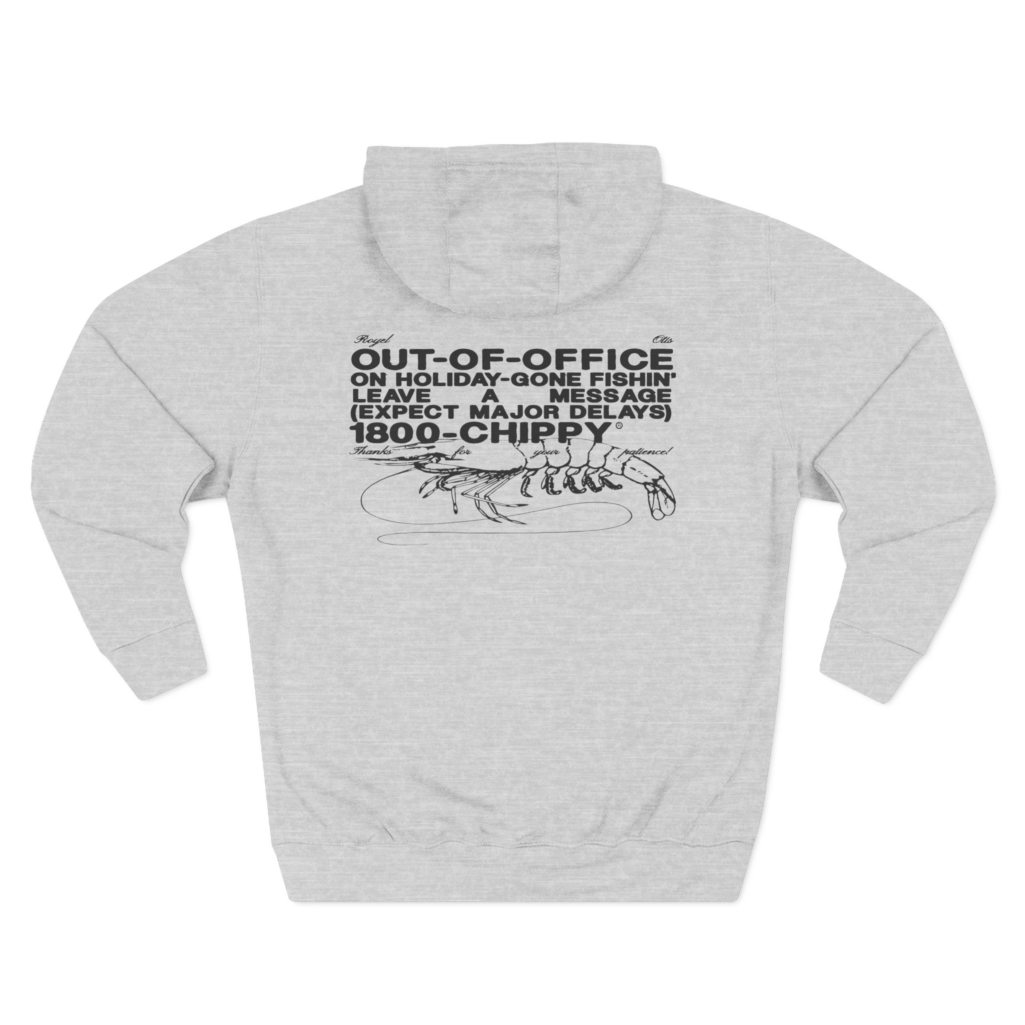 Royel Otis Out of Office Chippy Three-Panel Fleece Hoodie