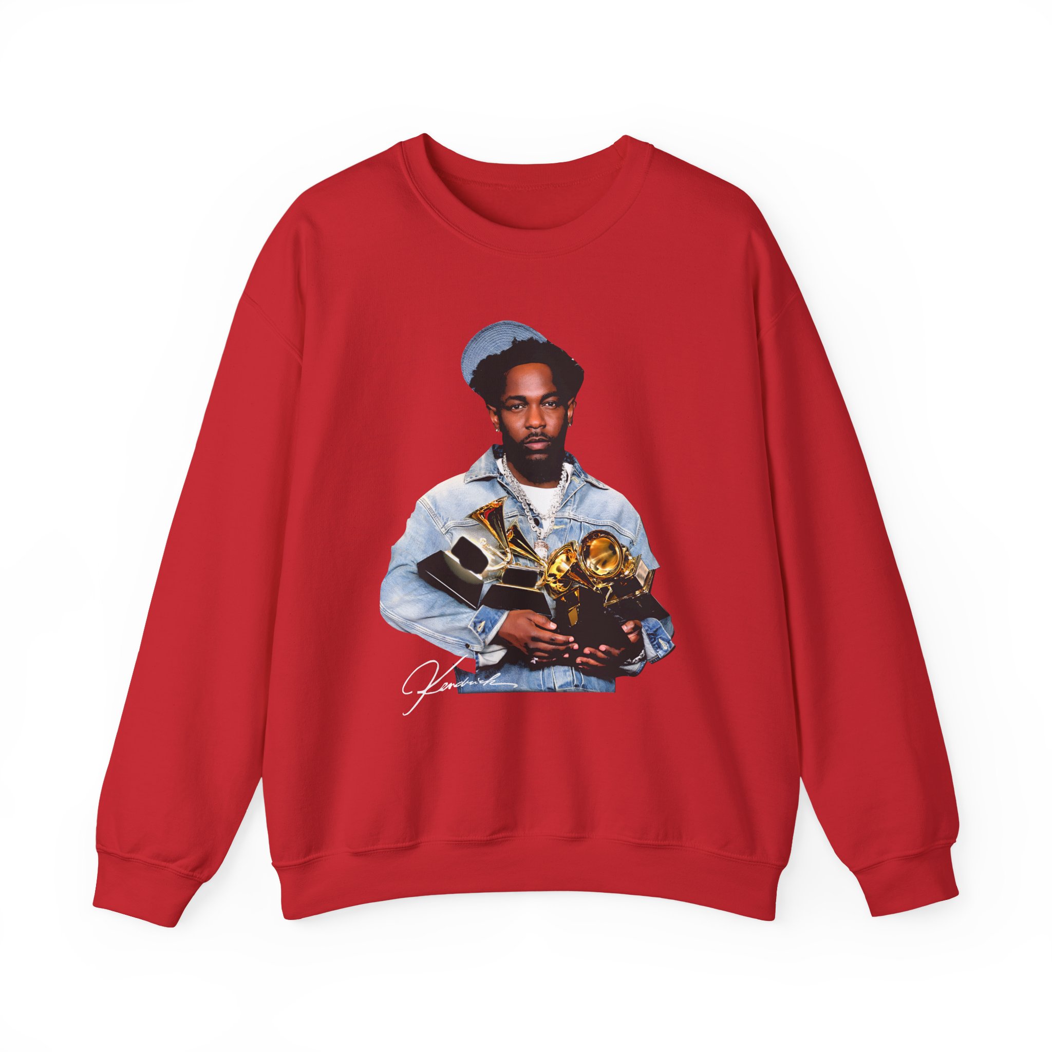 Kendrick Lamar Grammy Awards Unisex Heavy Blendâ„¢ Crewneck Sweatshirt