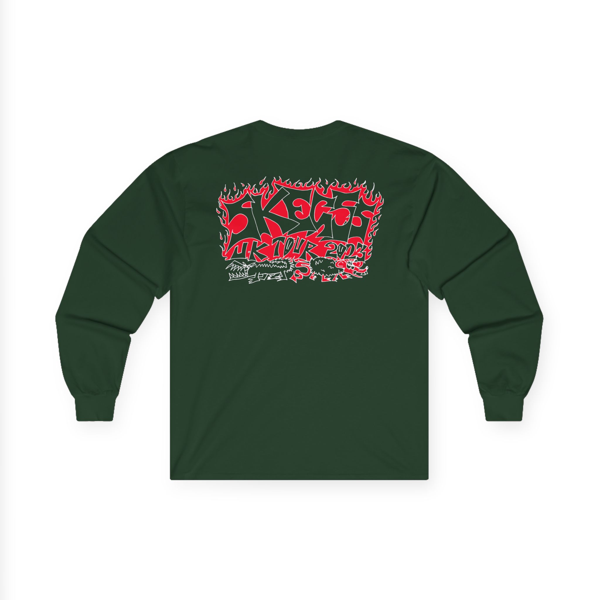 Skegss Rat Tour Unisex Ultra Cotton Long Sleeve Tee