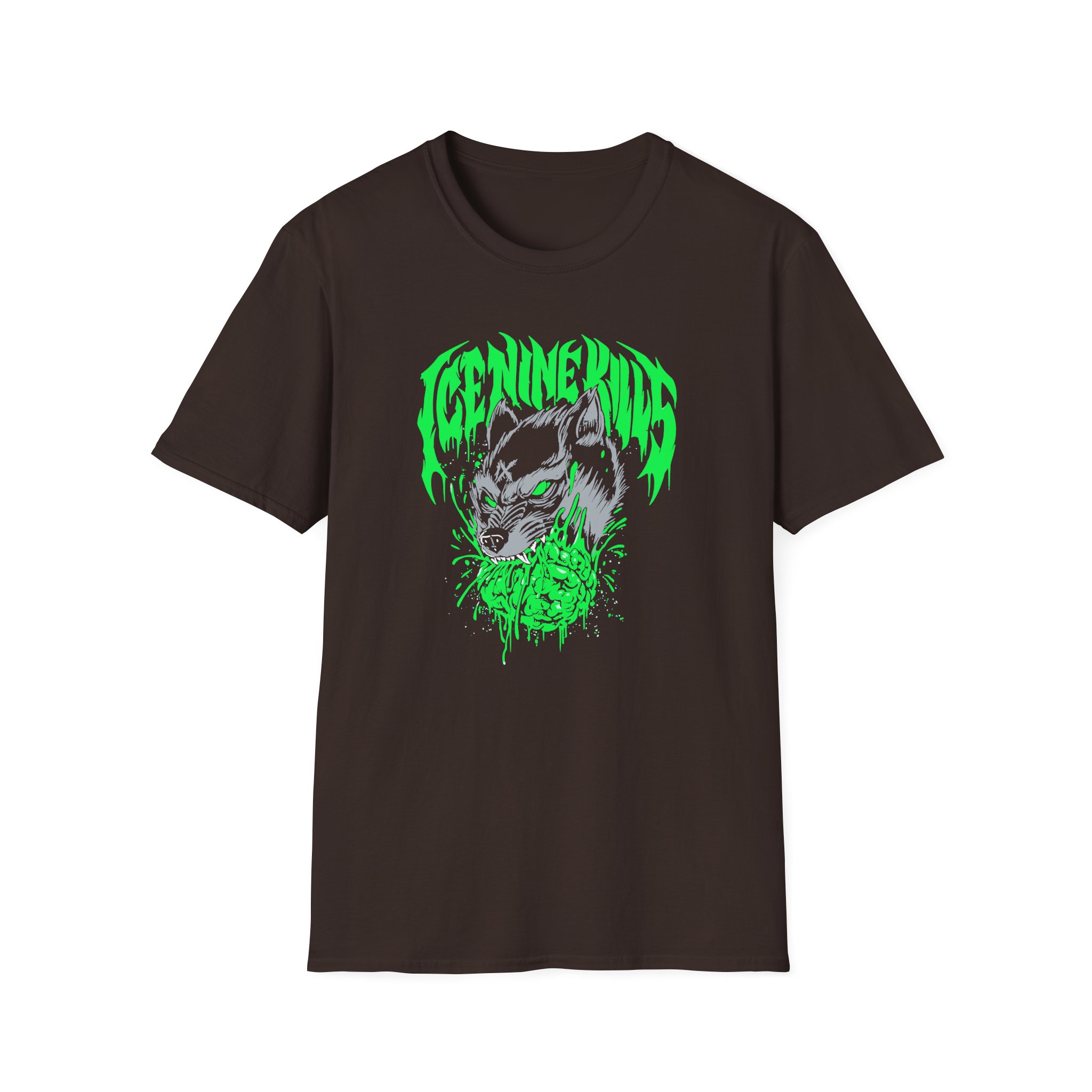 Ice Nine Kills Ink Wolf Unisex Softstyle T-Shirt