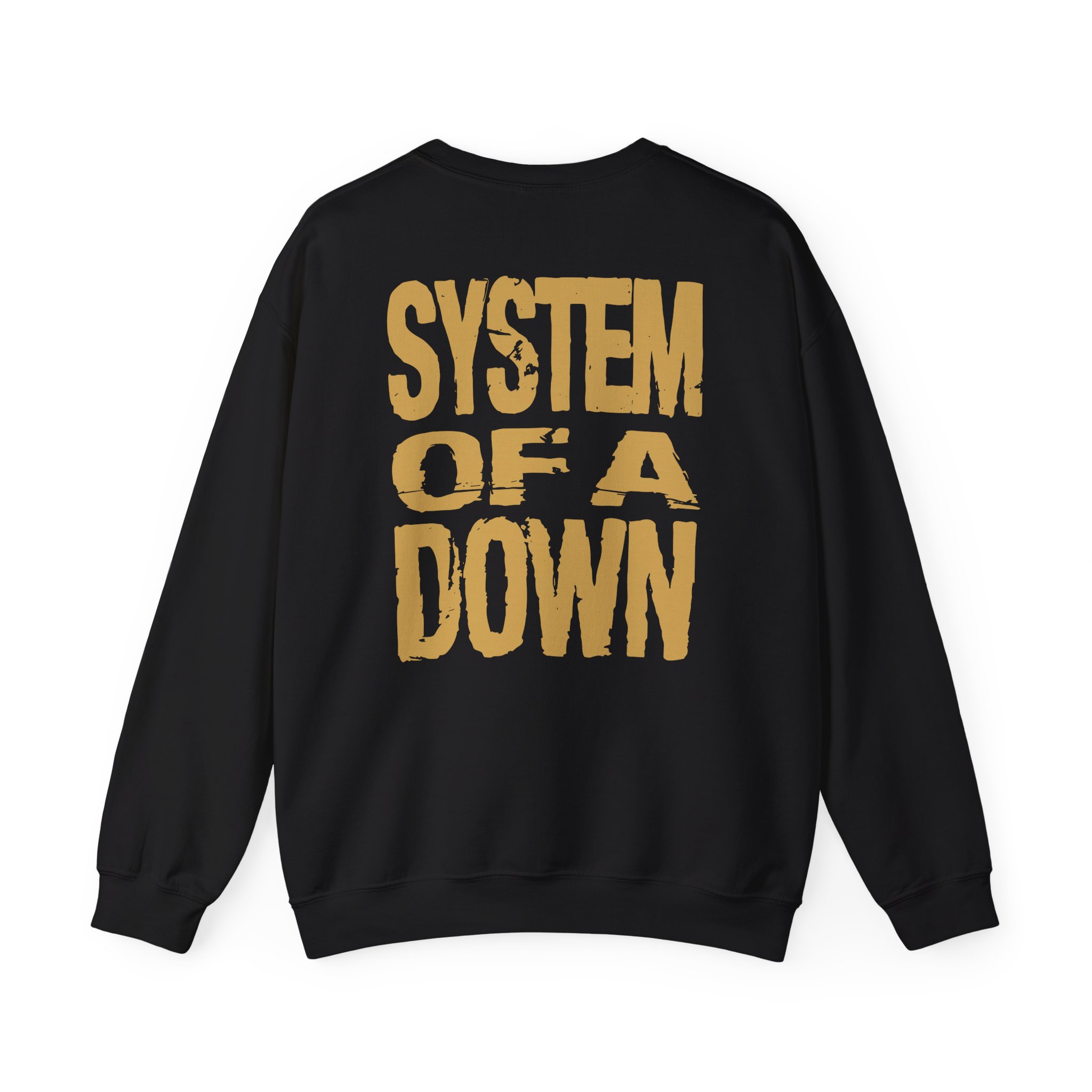 System of a Down Gold Hand Unisex Heavy Blendâ„¢ Crewneck Sweatshirt