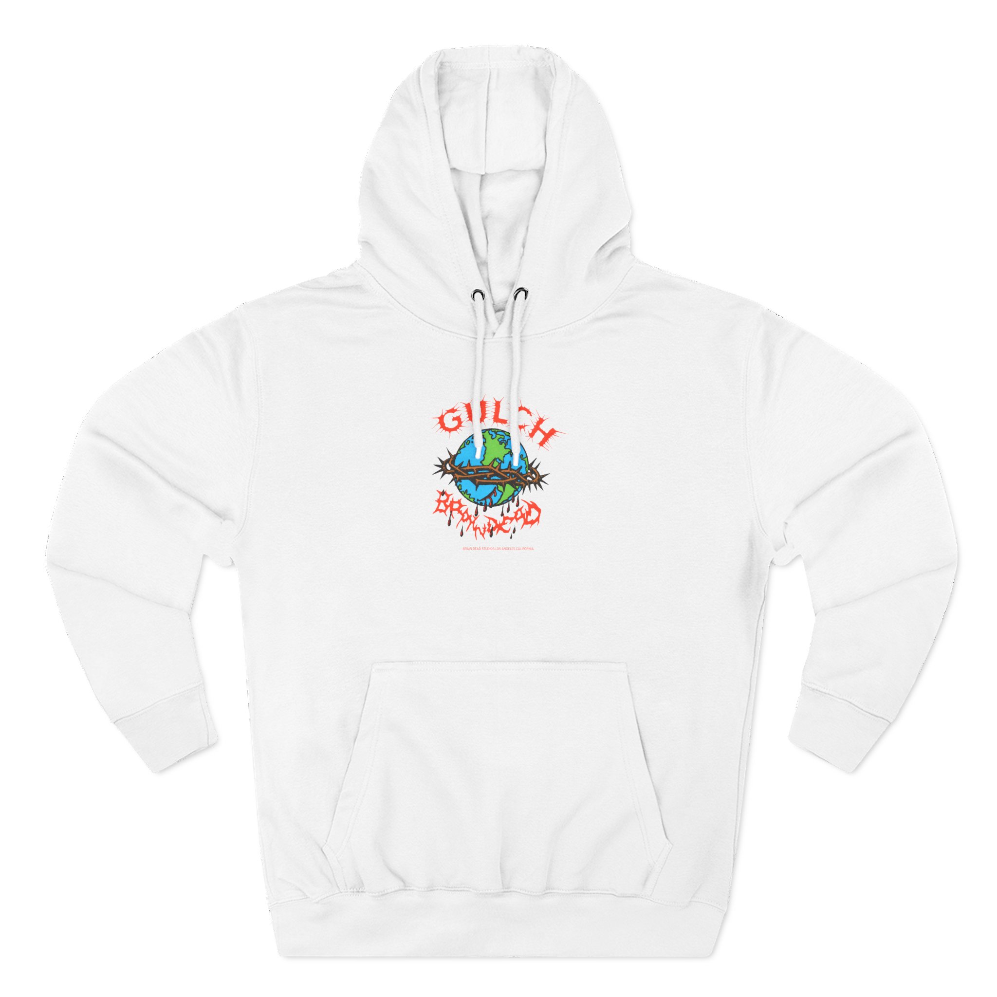Gulch x Brain Dead final show Three-Panel Fleece Hoodie