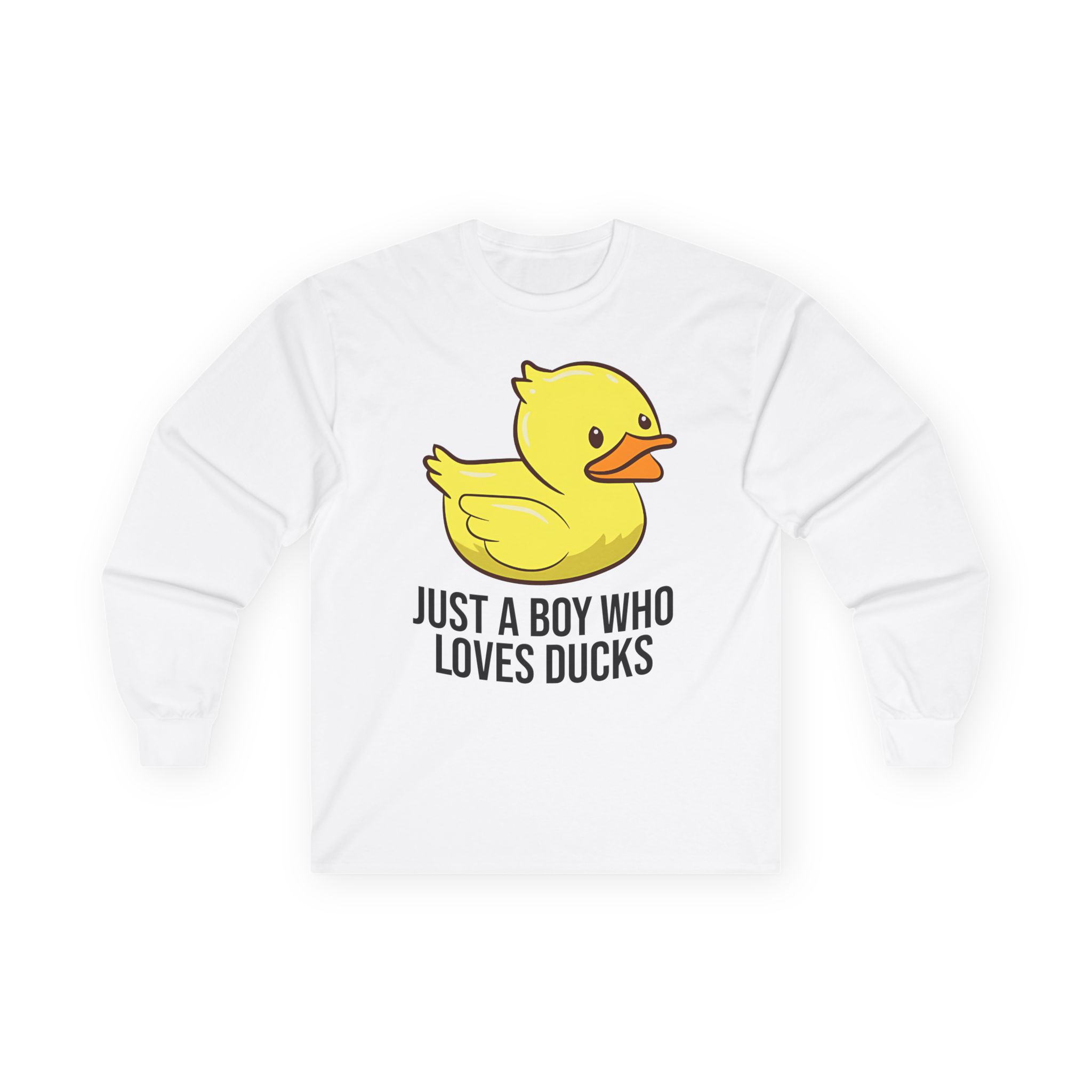 Duckboy Unisex Ultra Cotton Long Sleeve Tee