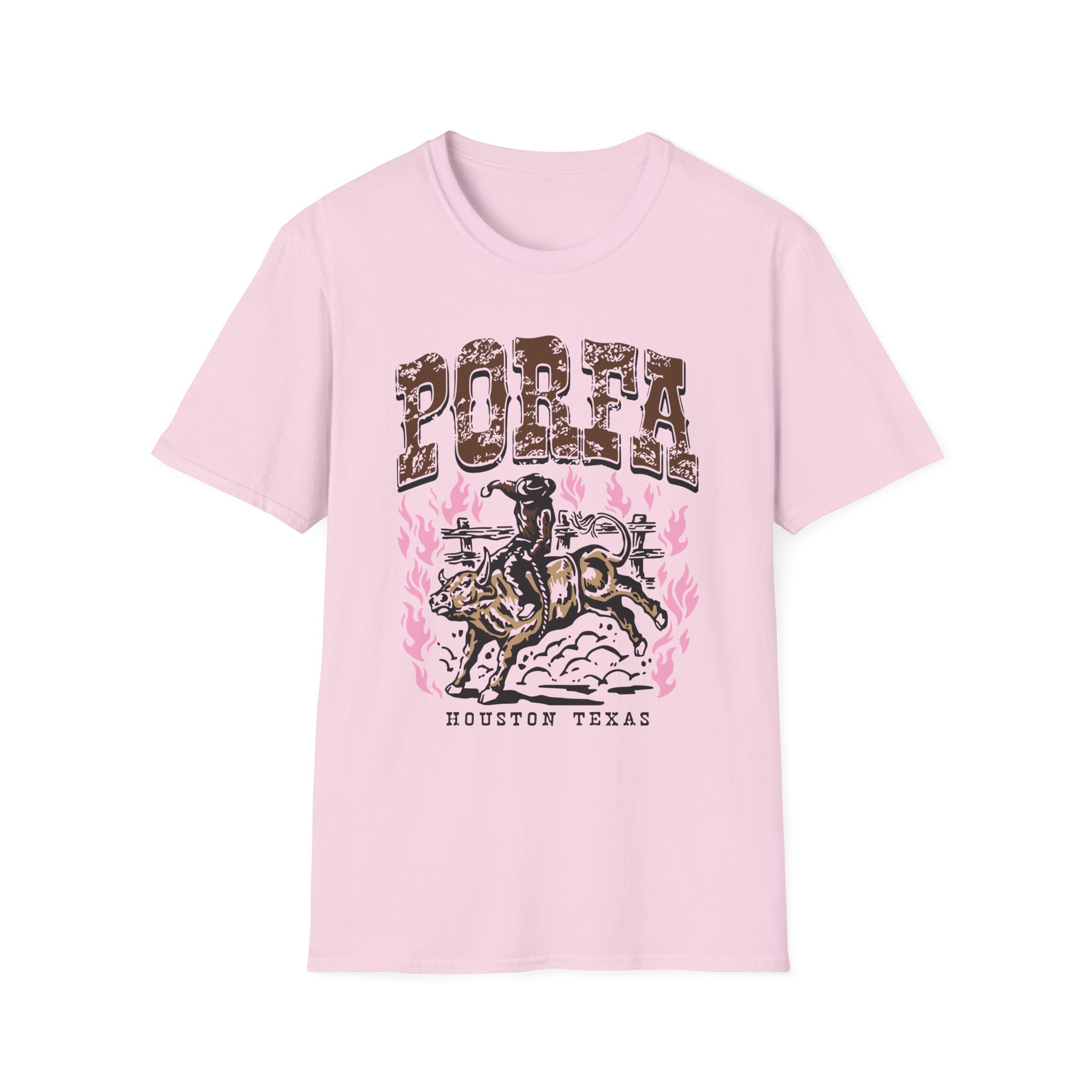 Porfa Houston Texas Unisex Softstyle T-Shirt