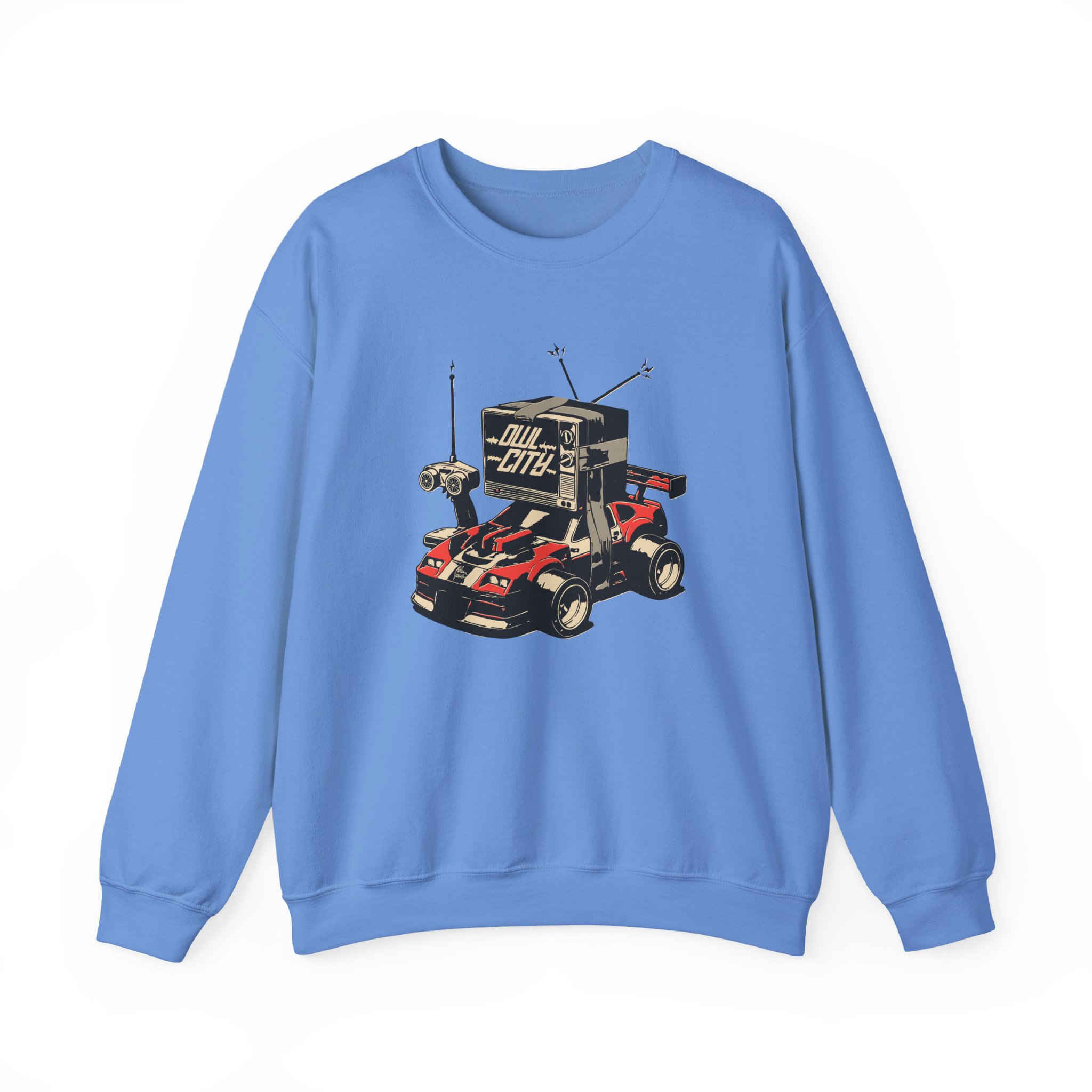 Owl City Rc Car Unisex Heavy Blendâ„¢ Crewneck Sweatshirt