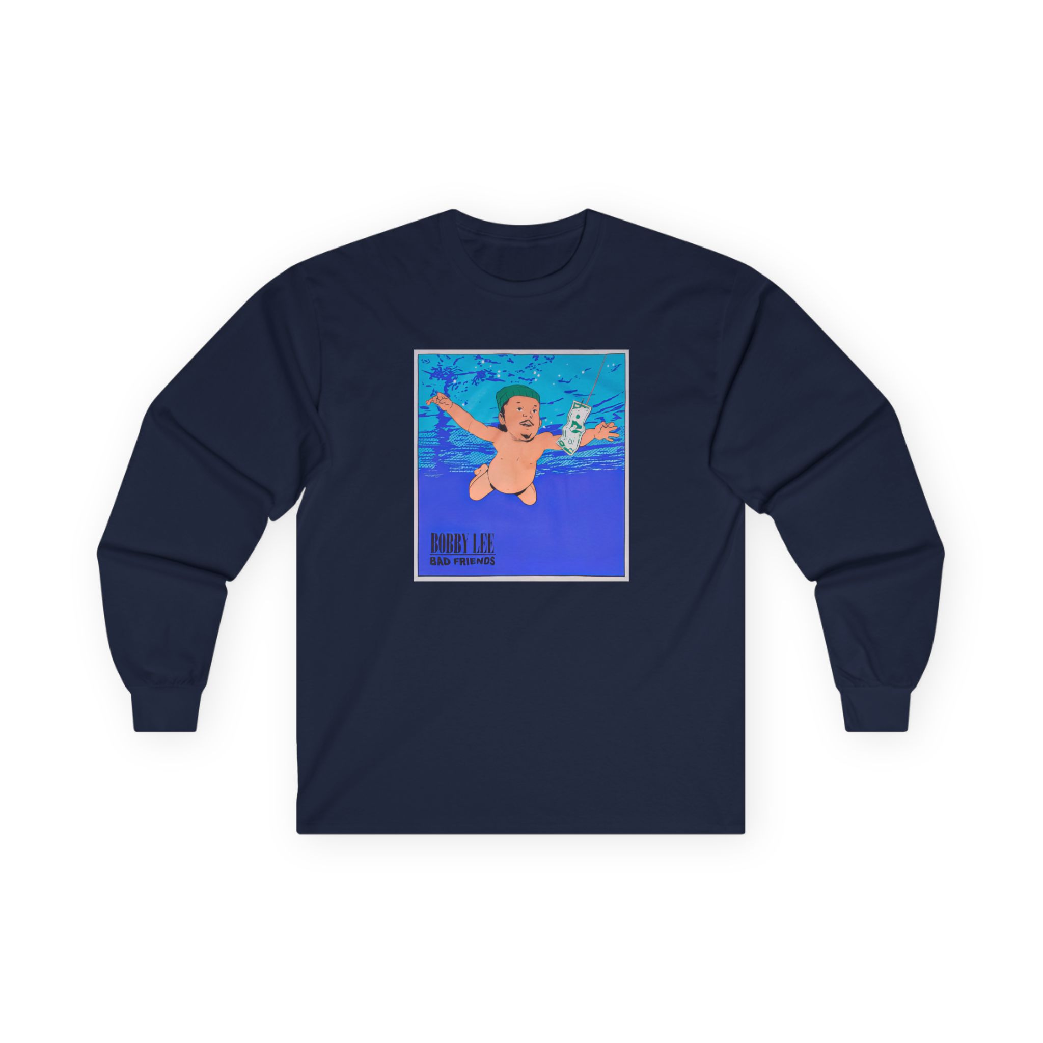 Bad Friends Nevermind Unisex Ultra Cotton Long Sleeve Tee