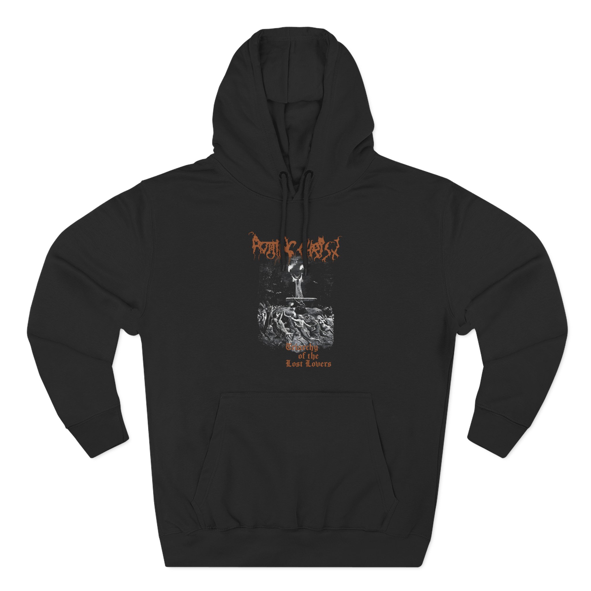 Rotting Christ Triarchy of the Lost Lovers Three-Panel Fleece Hoodie