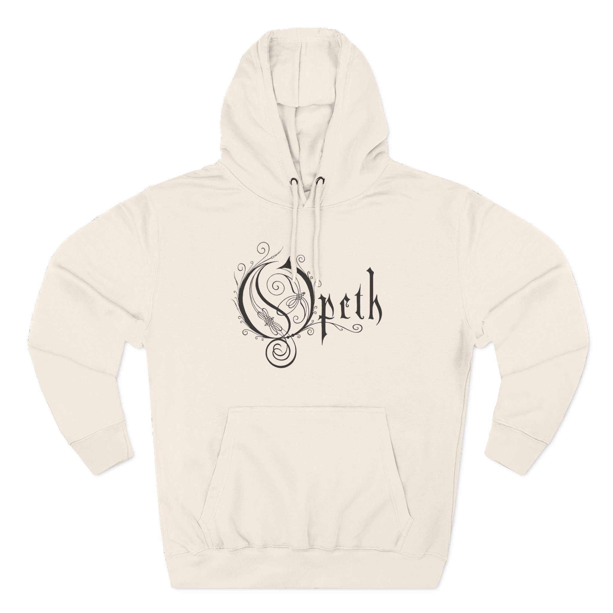 Opeth Logo Three-Panel Fleece Hoodie