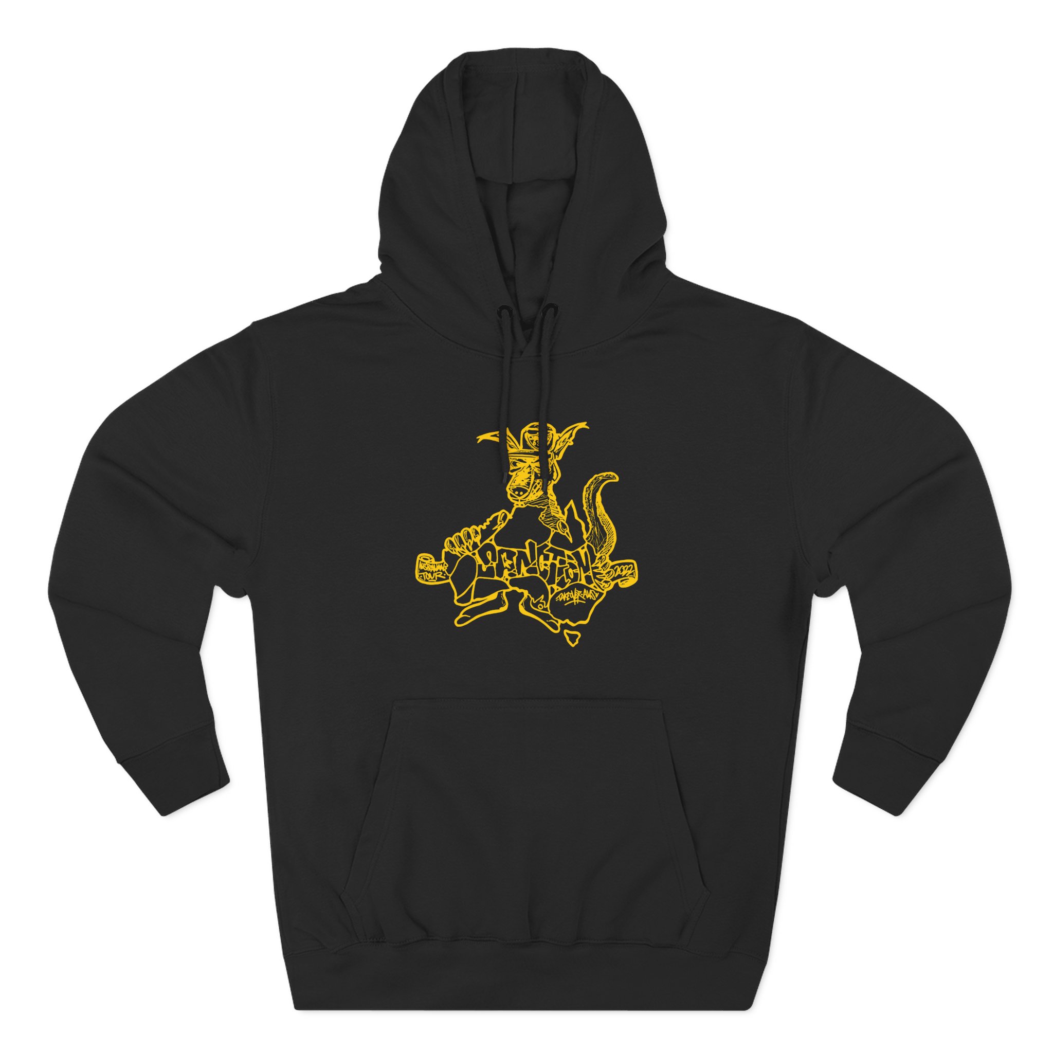 Sanction Kangaroo Three-Panel Fleece Hoodie