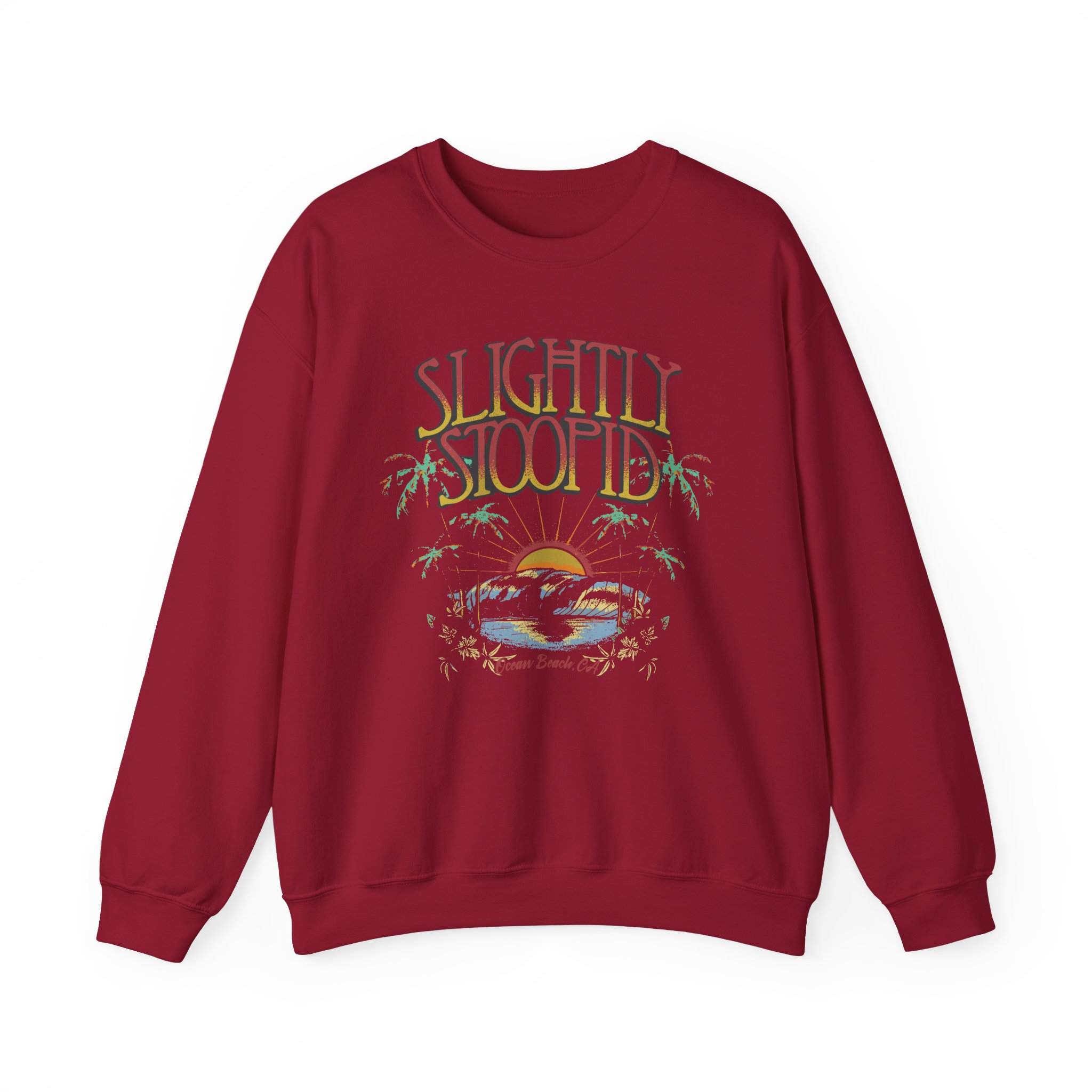 Slightly Stoopid Summer Beach Unisex Heavy Blendâ„¢ Crewneck Sweatshirt