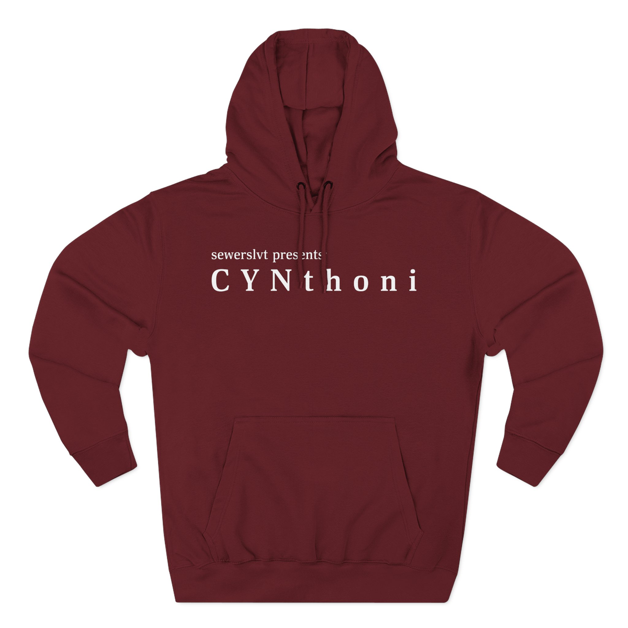 Sewerslvt Cynthoni Pt 1 Three-Panel Fleece Hoodie