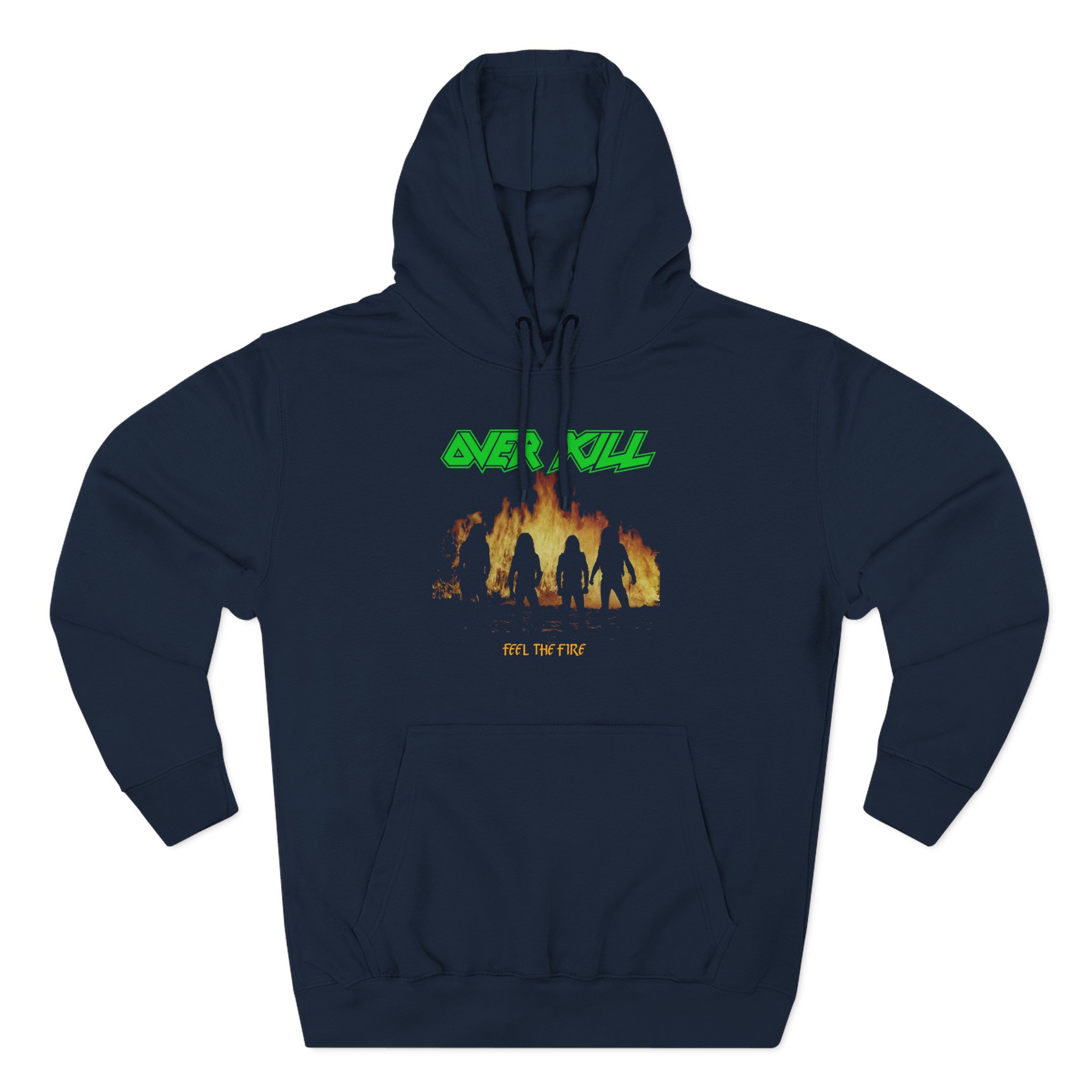 Overkill Feel the Fire Three-Panel Fleece Hoodie