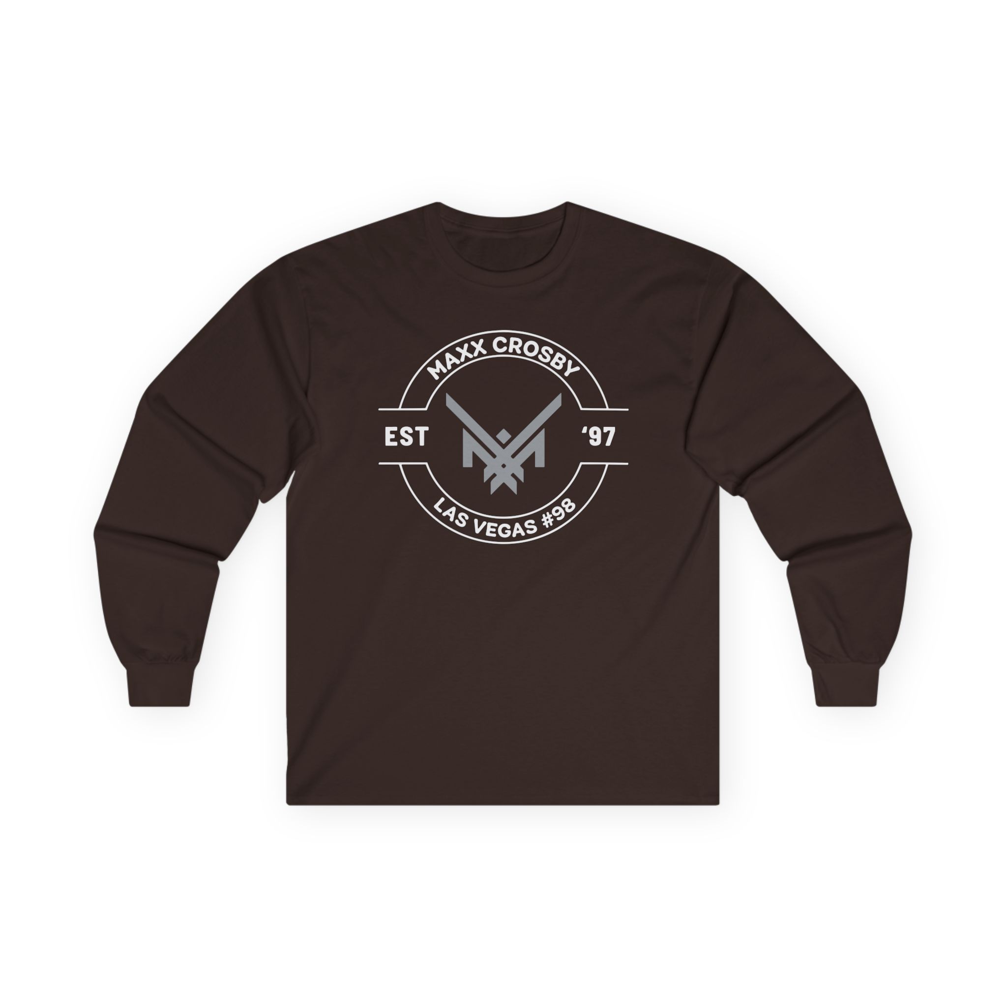Maxx Crosby Logo Unisex Ultra Cotton Long Sleeve Tee