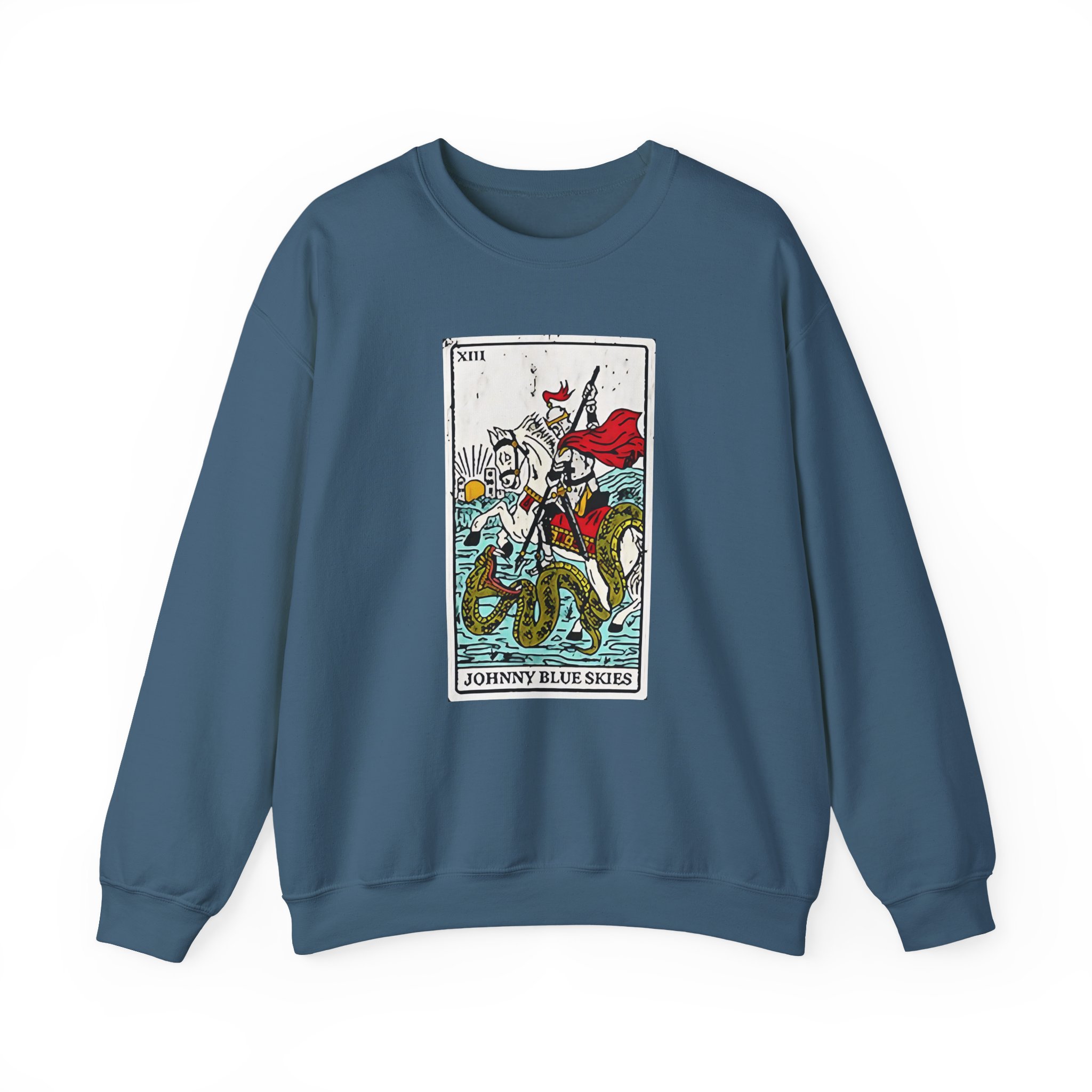Sturgill Simpson Death Card Unisex Heavy Blendâ„¢ Crewneck Sweatshirt