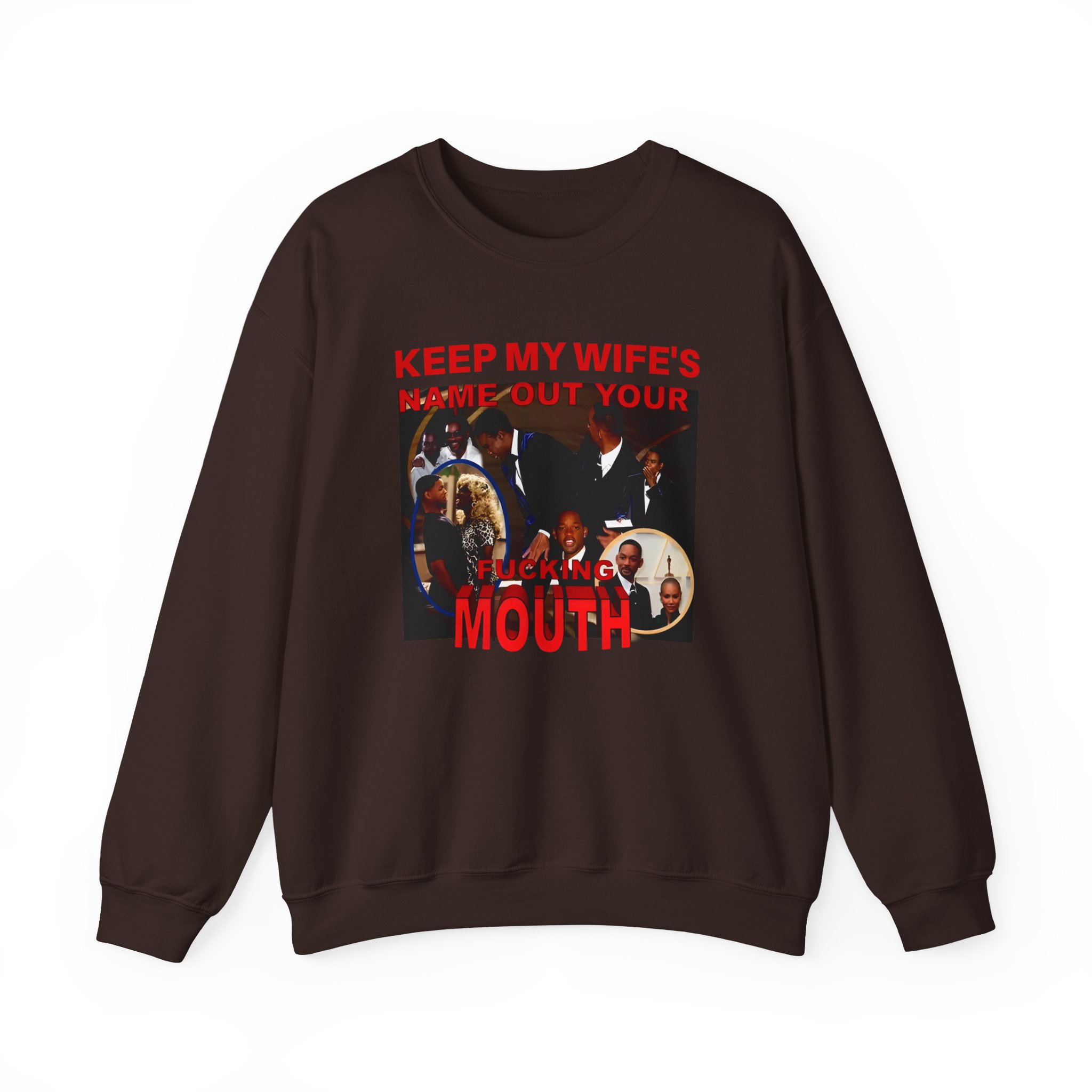 Will Smith Chris Rock Oscars Academy Awards Unisex Heavy Blendâ„¢ Crewneck Sweatshirt