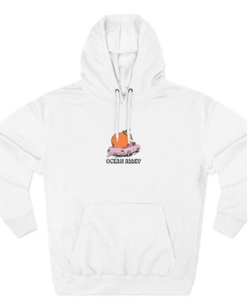 Ocean Alley Tangerine Three-Panel Fleece Hoodie