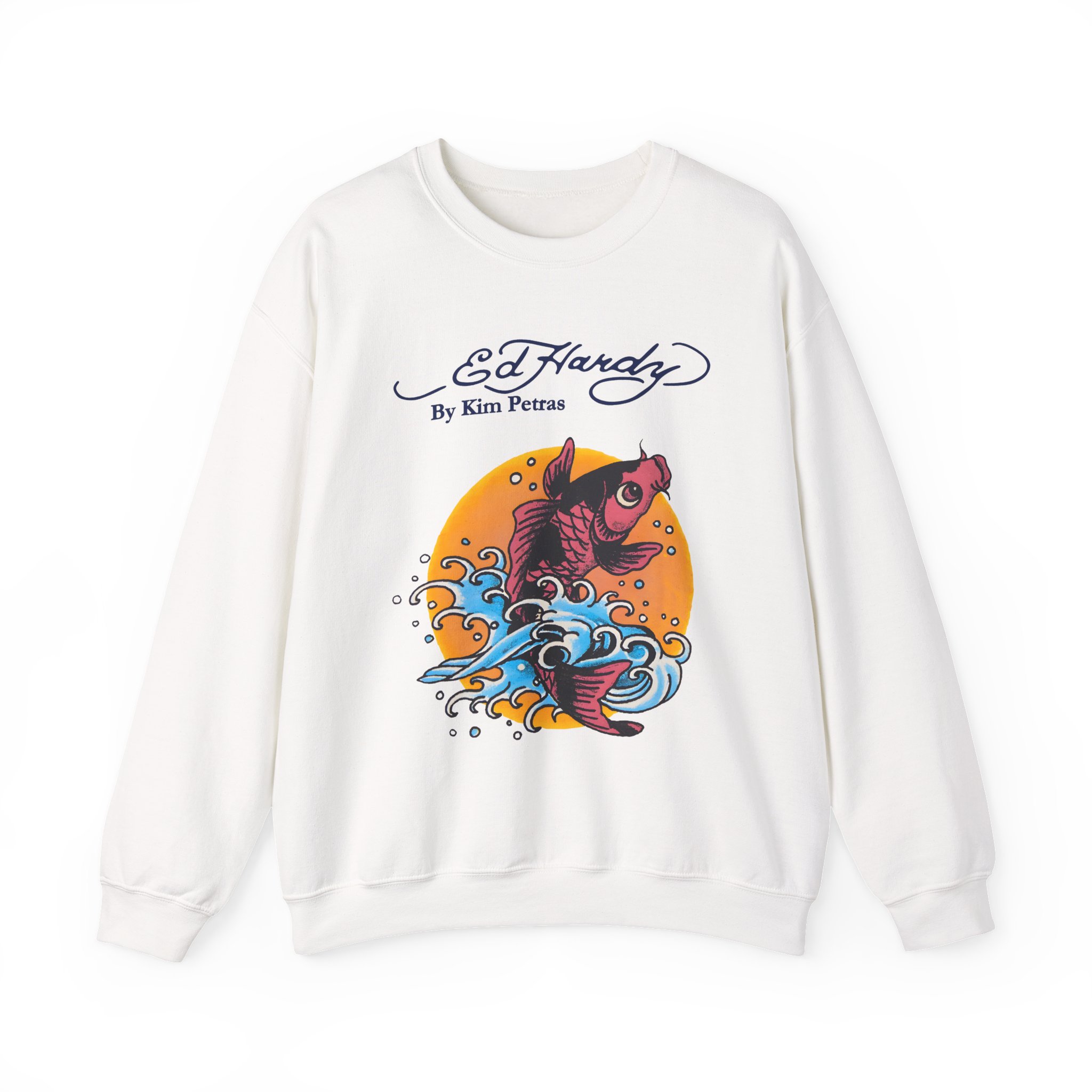 Kim Petras Koi Fish Unisex Heavy Blendâ„¢ Crewneck Sweatshirt
