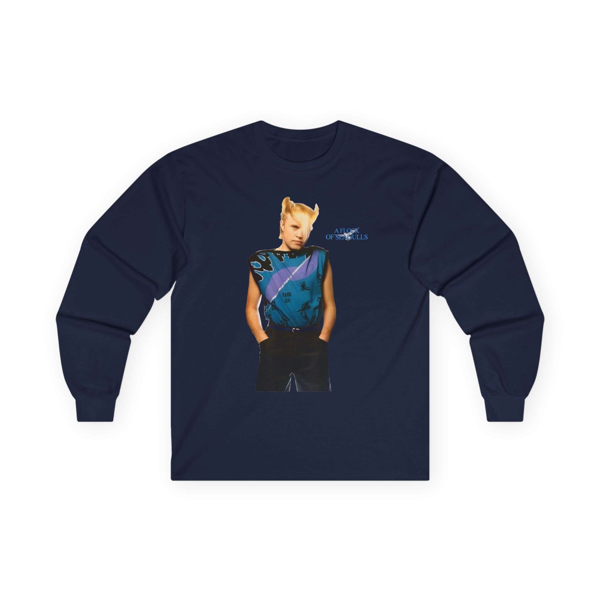 A Flock of Seagulls Mike Score Unisex Ultra Cotton Long Sleeve Tee