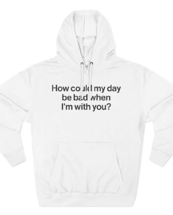 Wave to Earth Three-Panel Fleece Hoodie