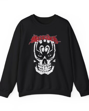 Merauder Cracked Skull Unisex Heavy Blend™ Crewneck Sweatshirt