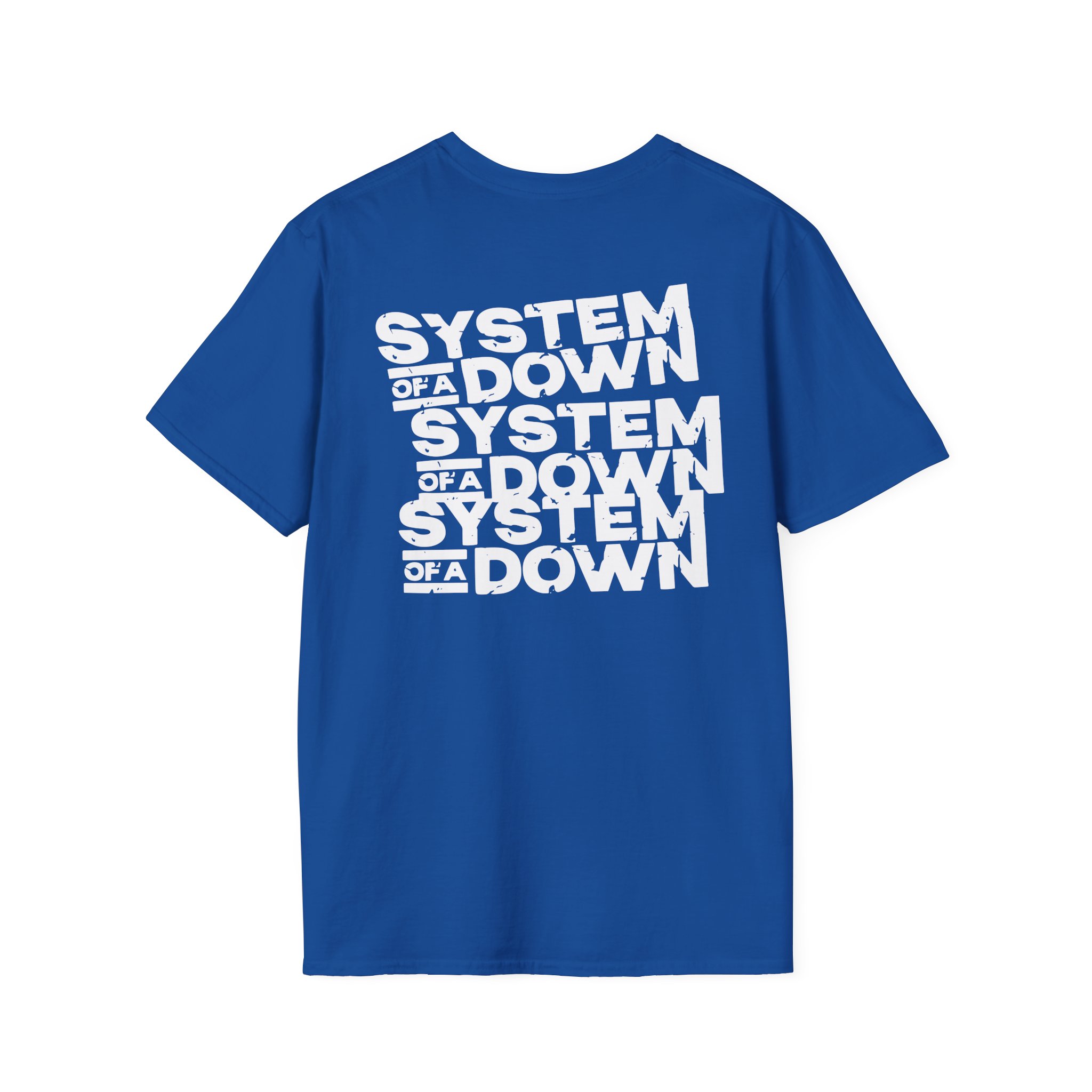 System of a Down Awake Distressed Unisex Softstyle T-Shirt