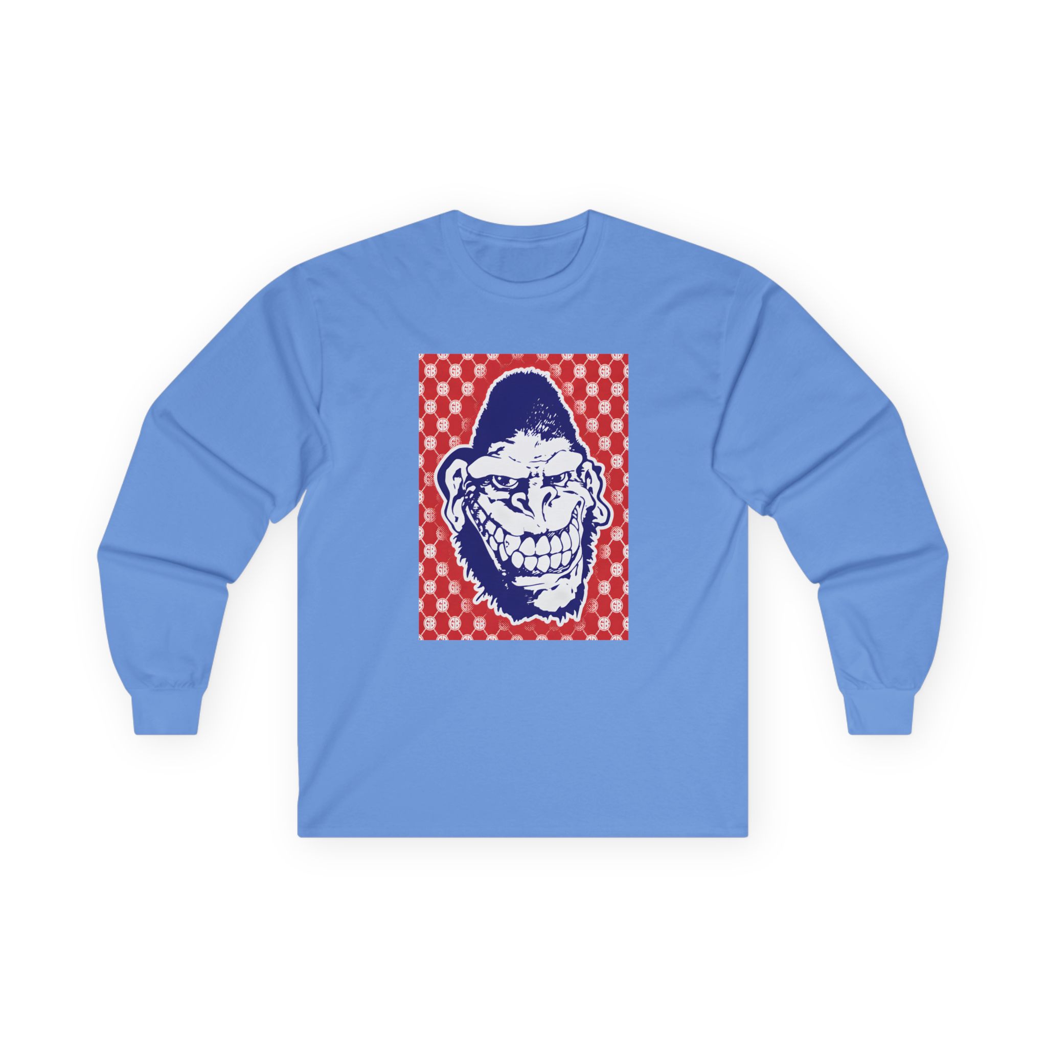 Gorilla Biscuits Gb Pattern Unisex Ultra Cotton Long Sleeve Tee