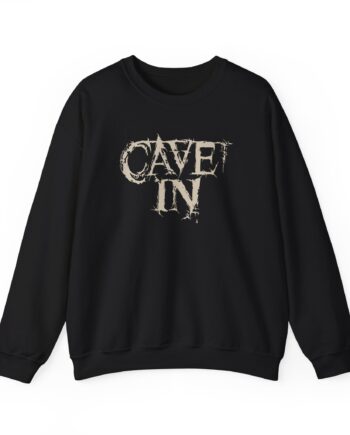 Cave in Logo & Satellite Unisex Heavy Blend™ Crewneck Sweatshirt