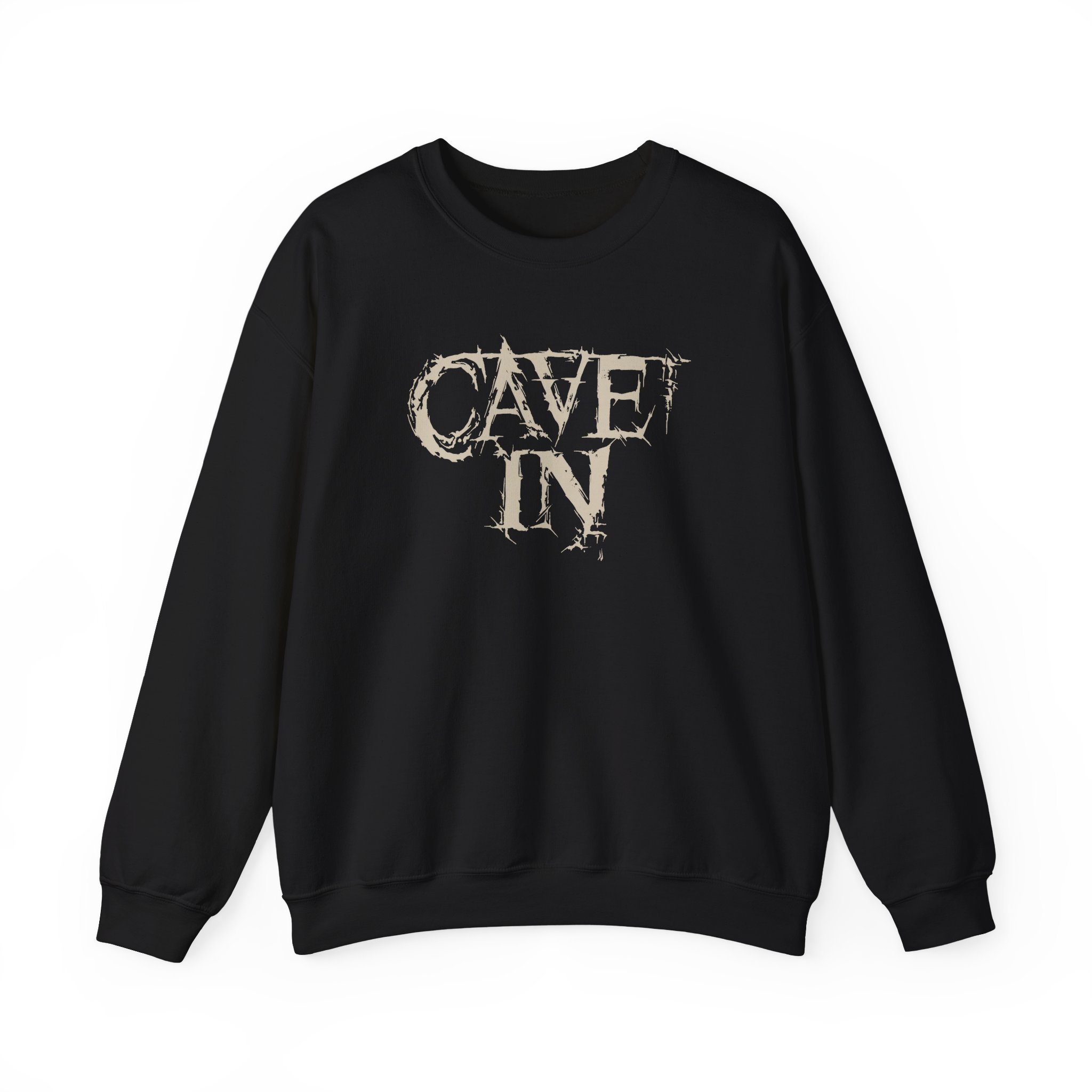 Cave in Logo & Satellite Unisex Heavy Blendâ„¢ Crewneck Sweatshirt