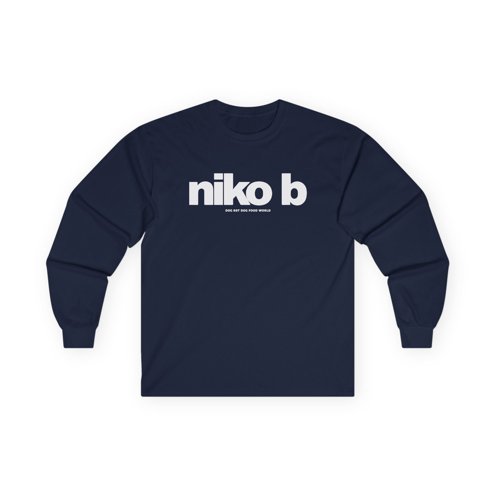 Niko B Dog Eat Dog Food World Unisex Ultra Cotton Long Sleeve Tee