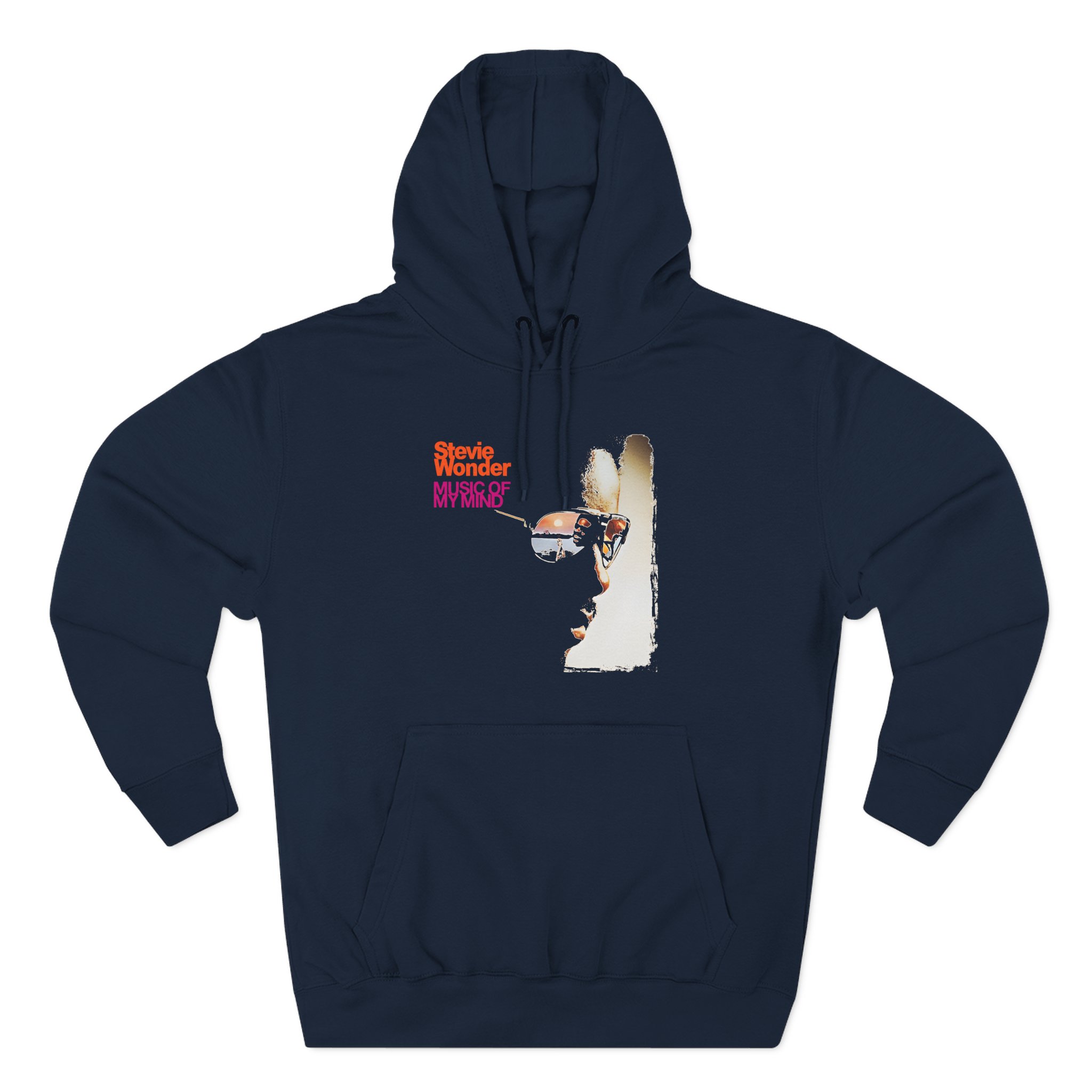 Stevie Wonder Music of My Mind Three-Panel Fleece Hoodie