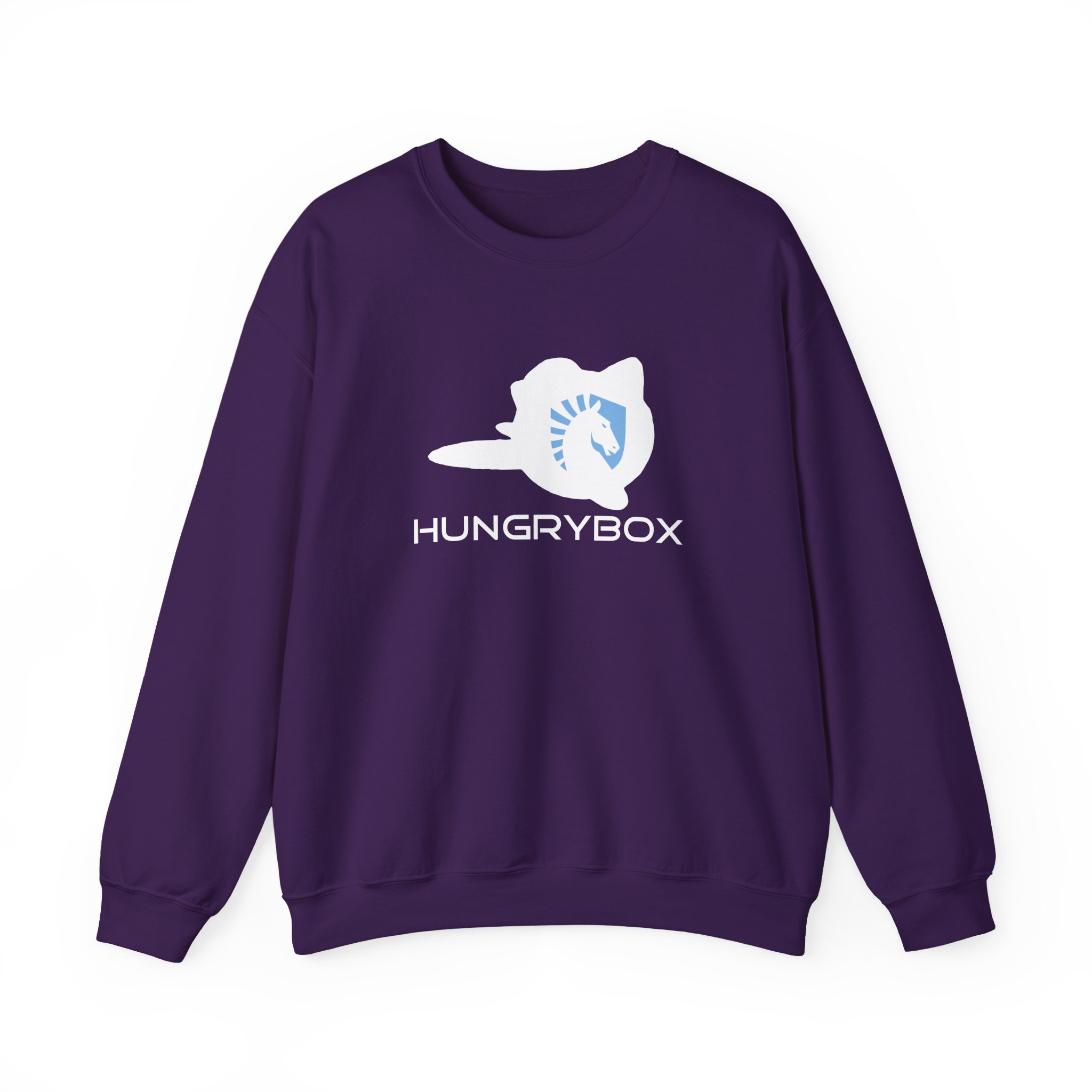 Liquid Hungrybox Unisex Heavy Blendâ„¢ Crewneck Sweatshirt